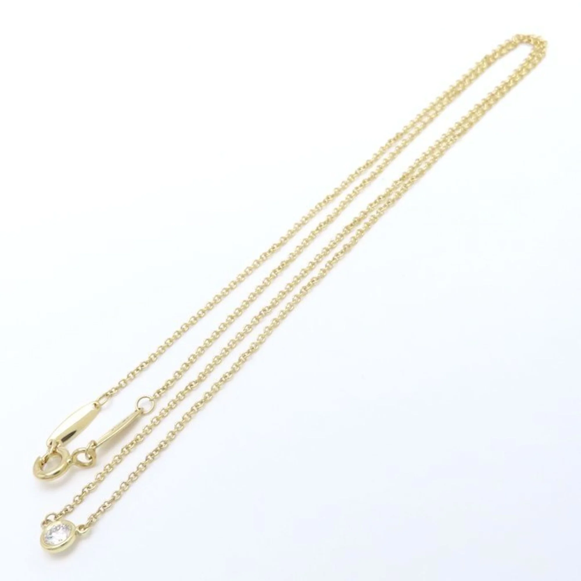 Elsa Peretti Pendant Necklace 18K Yellow Gold 4.3mm - Image 4