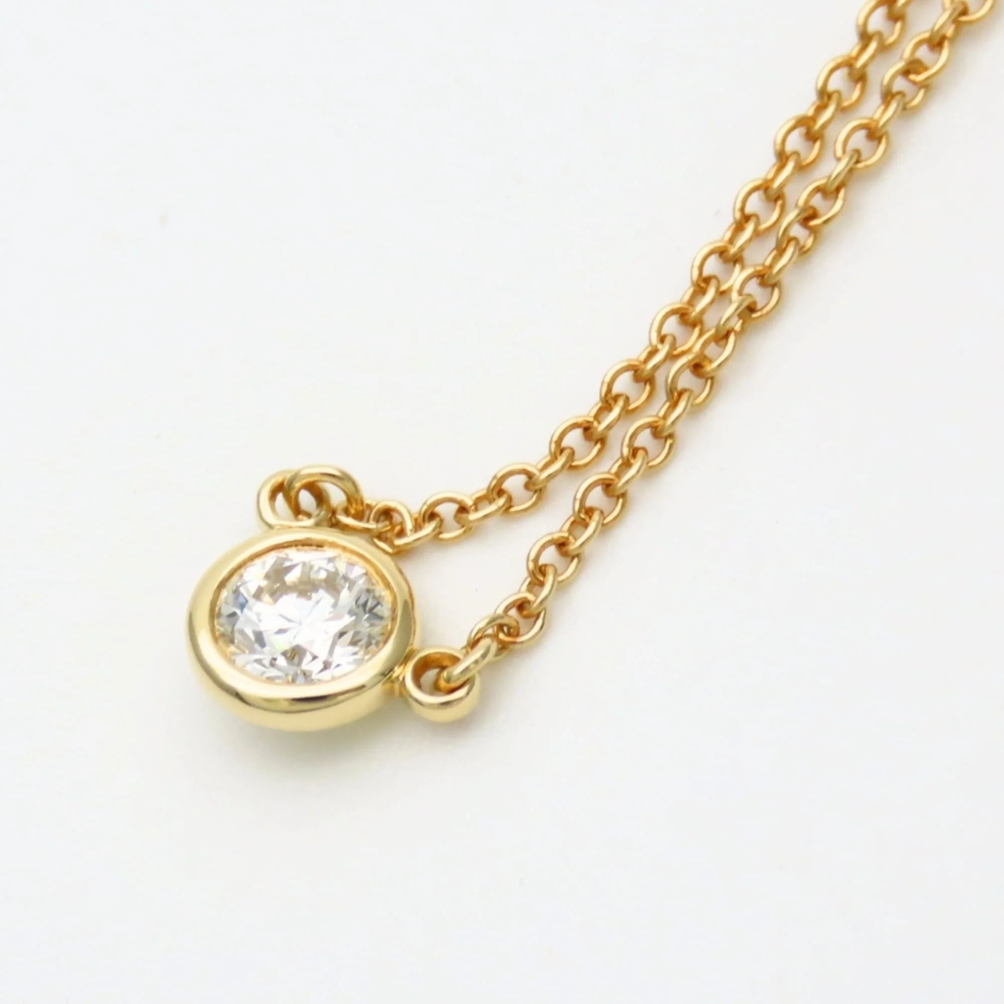 Elsa Peretti Pendant Necklace 18K Yellow Gold 4.9mm - Image 4