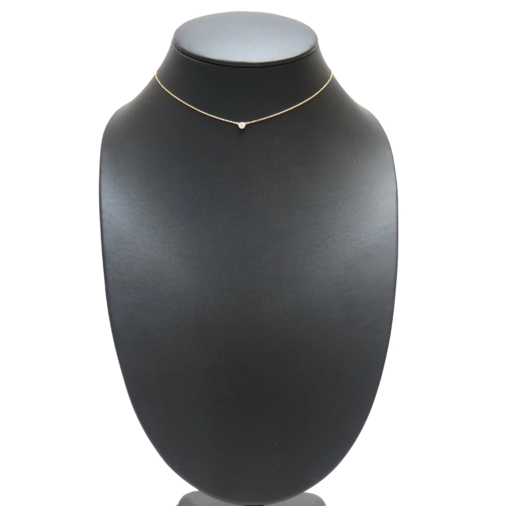 Elsa Peretti Pendant Necklace 18K Yellow Gold 4.9mm - Image 9