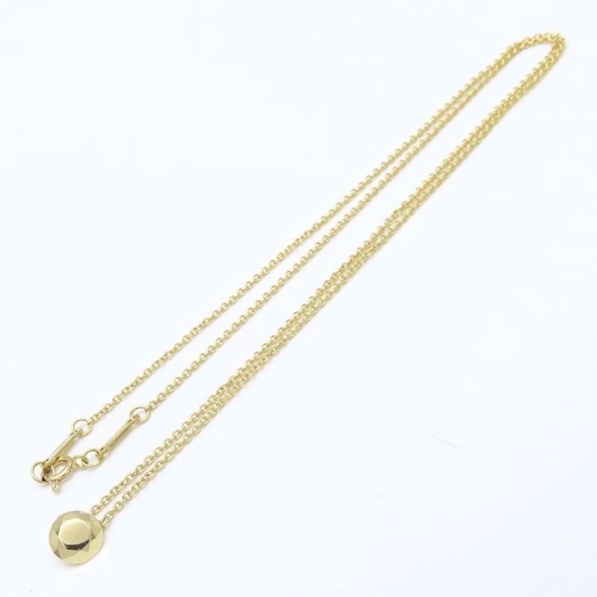 Elsa Peretti Pendant Necklace 18K Yellow Gold 6mm - Image 4