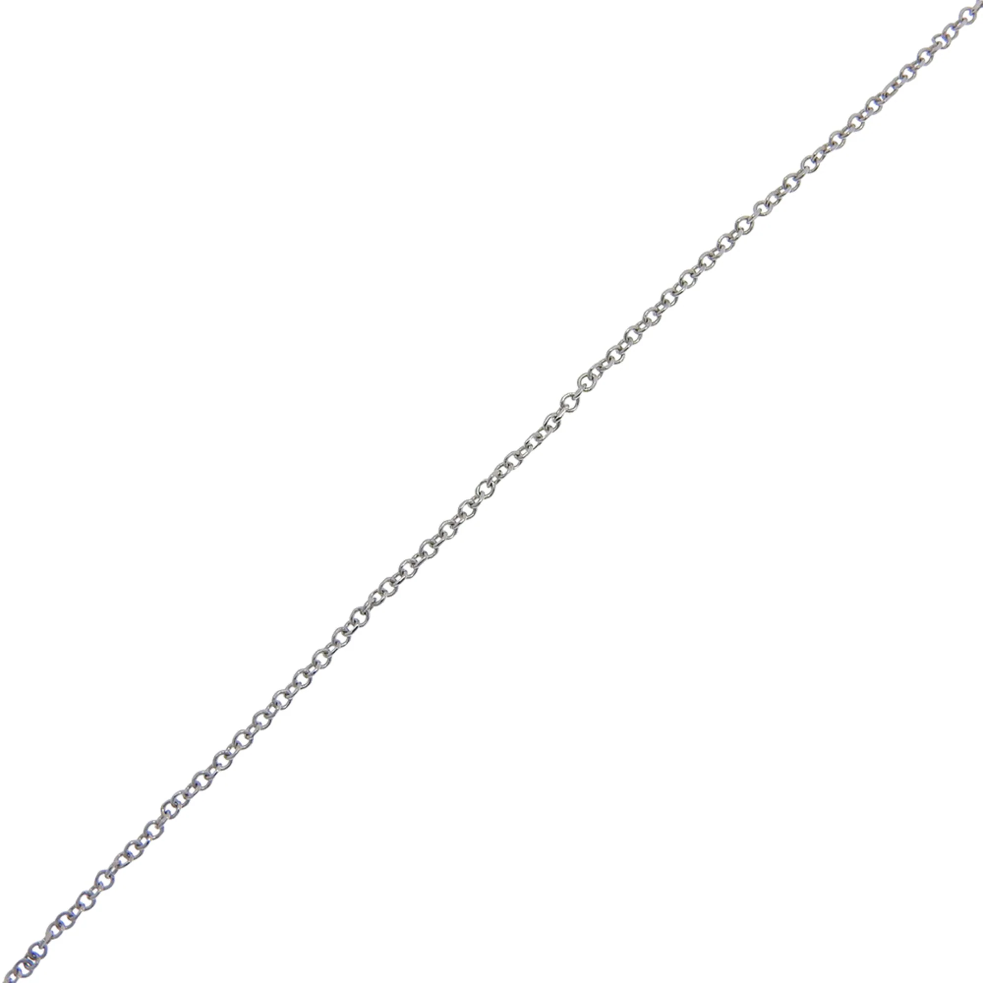 Elsa Peretti Pendant Necklace Platinum 5mm - Image 4