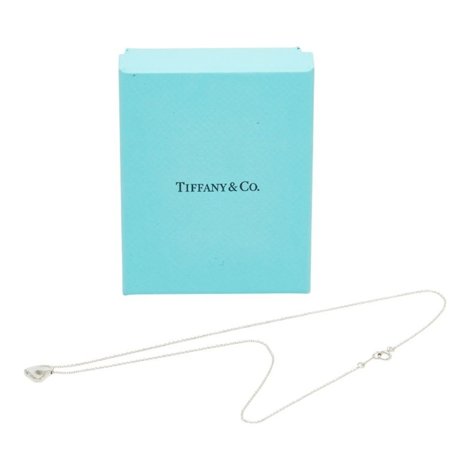 Elsa Peretti Pendant Necklace Sterling Silver 11.7mm - Image 8