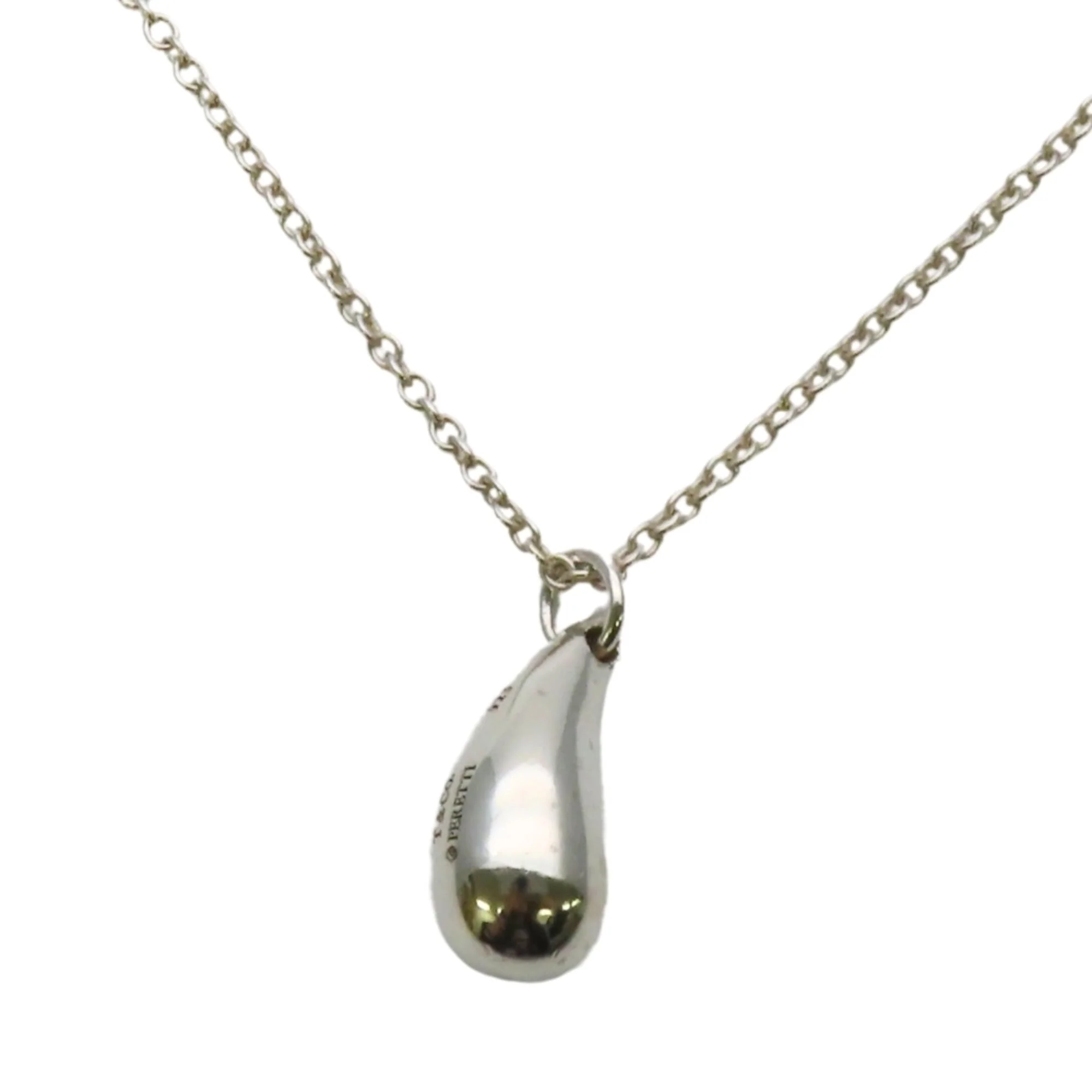 Elsa Peretti Pendant Necklace Sterling Silver 12.5mm