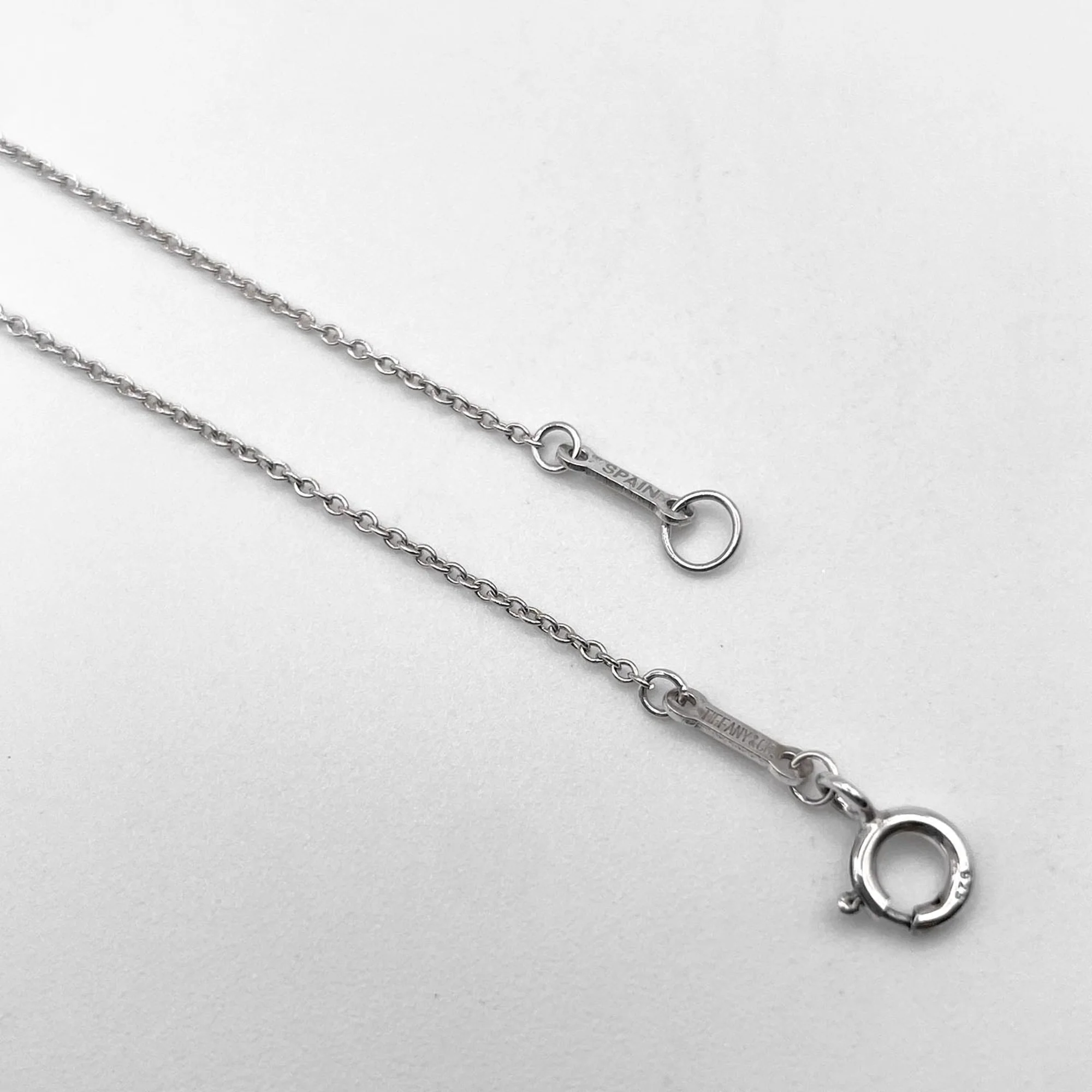 Elsa Peretti Pendant Necklace Sterling Silver 12mm - Image 5