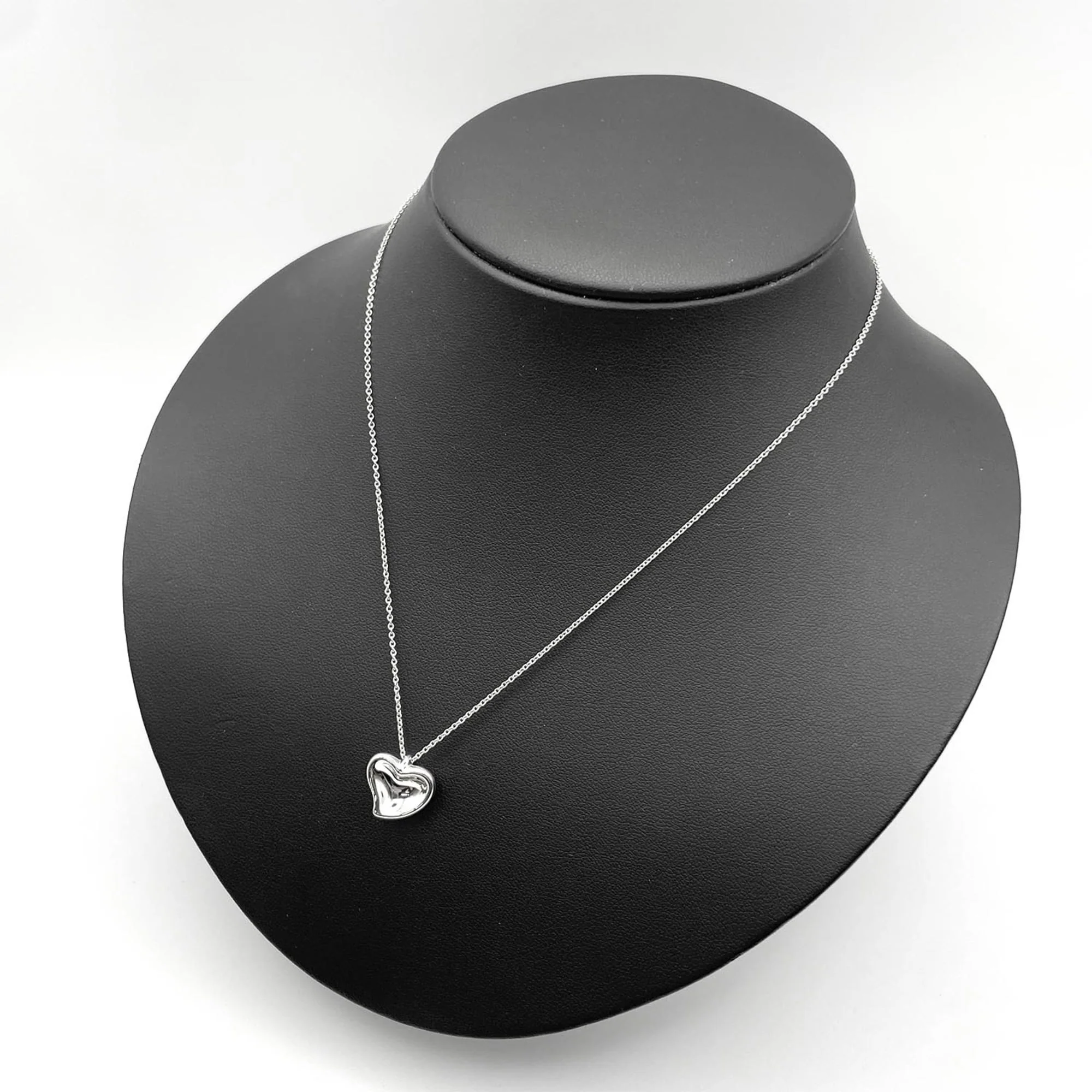 Elsa Peretti Pendant Necklace Sterling Silver 12mm - Image 7