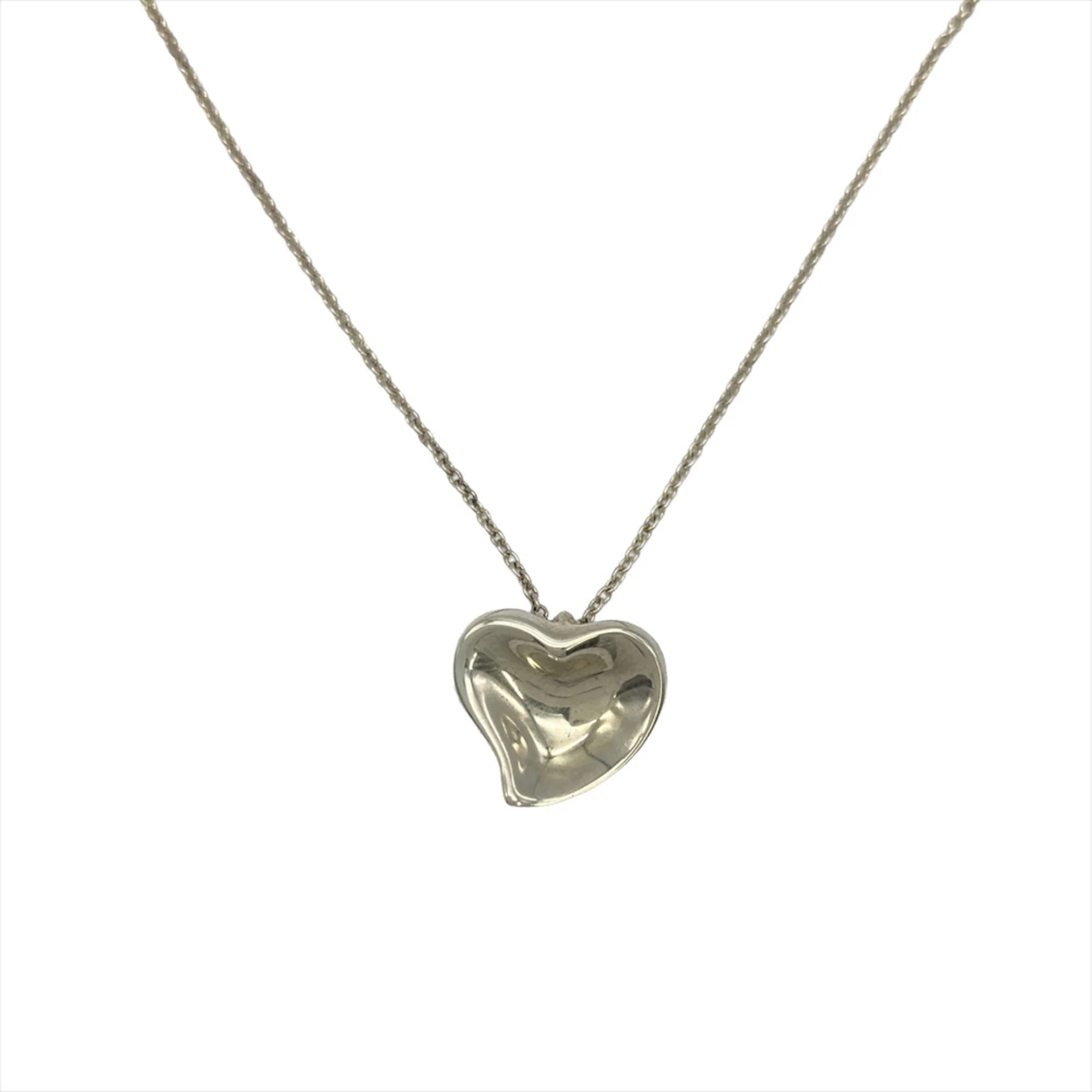 Elsa Peretti Pendant Necklace Sterling Silver 12mm