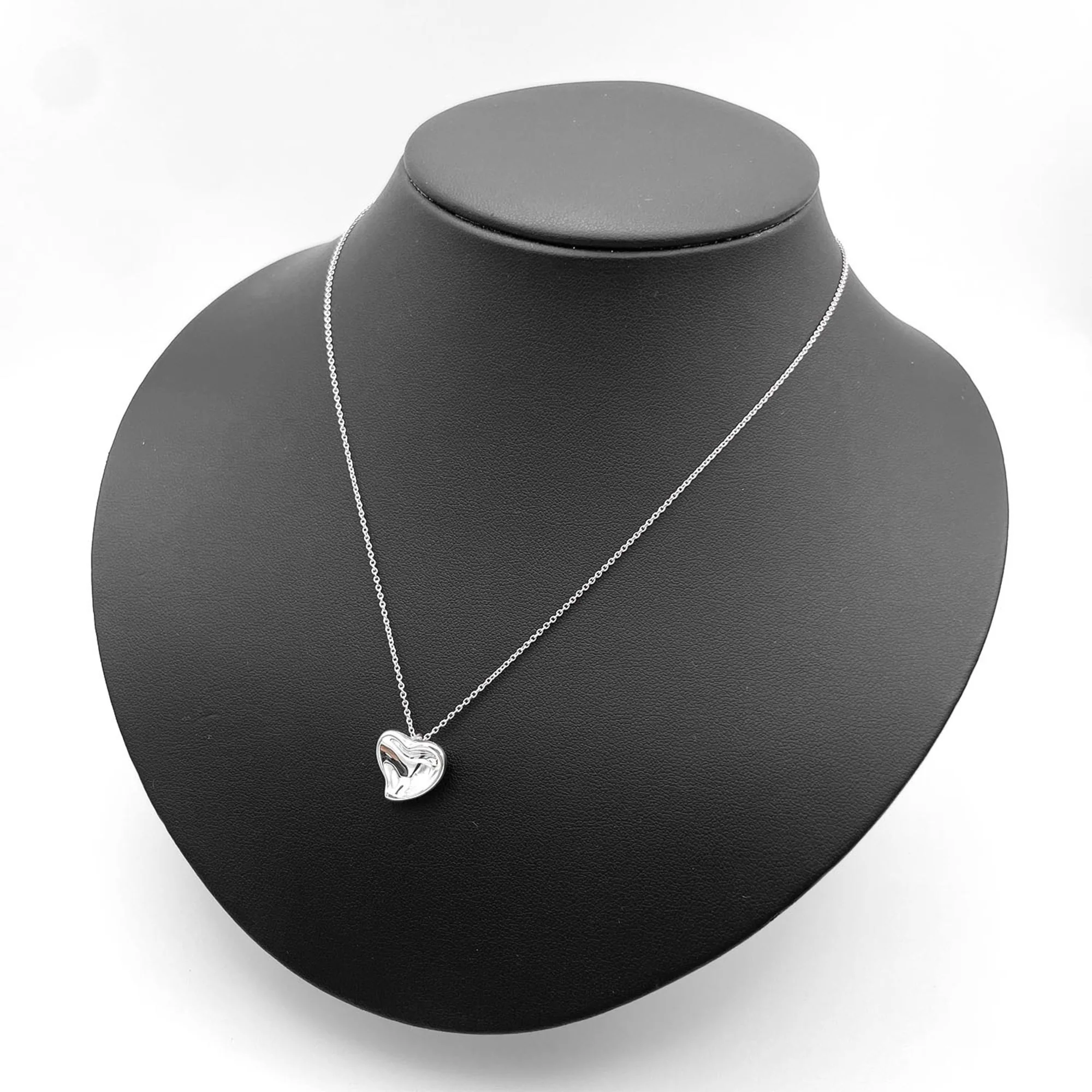 Elsa Peretti Pendant Necklace Sterling Silver 12mm - Image 7
