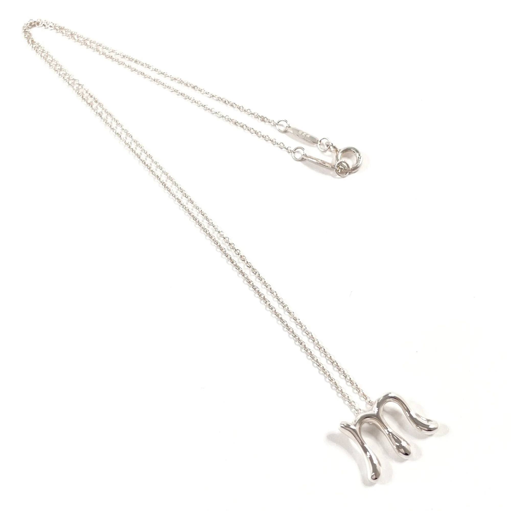 Elsa Peretti Pendant Necklace Sterling Silver 12mm - Image 3