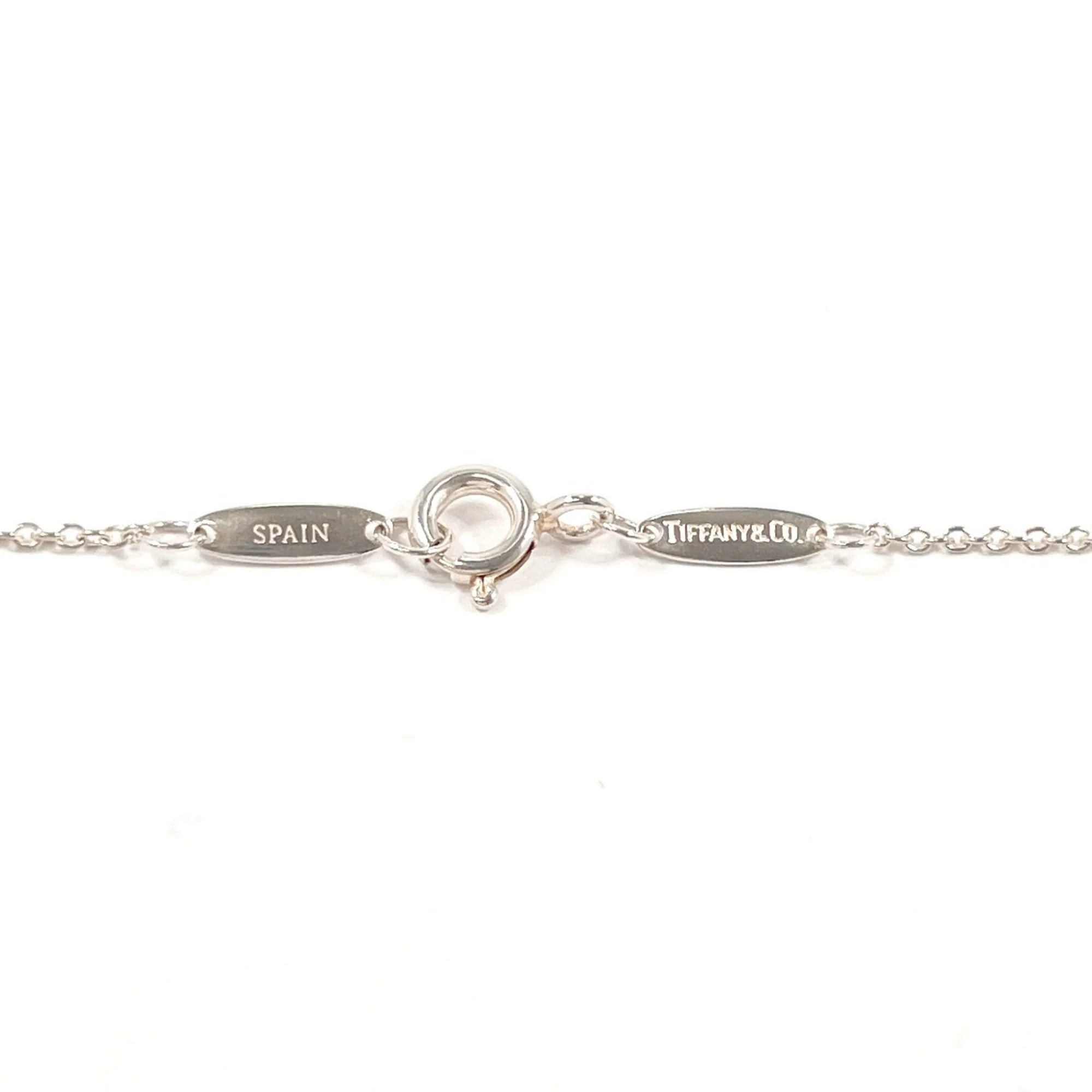 Elsa Peretti Pendant Necklace Sterling Silver 12mm - Image 4