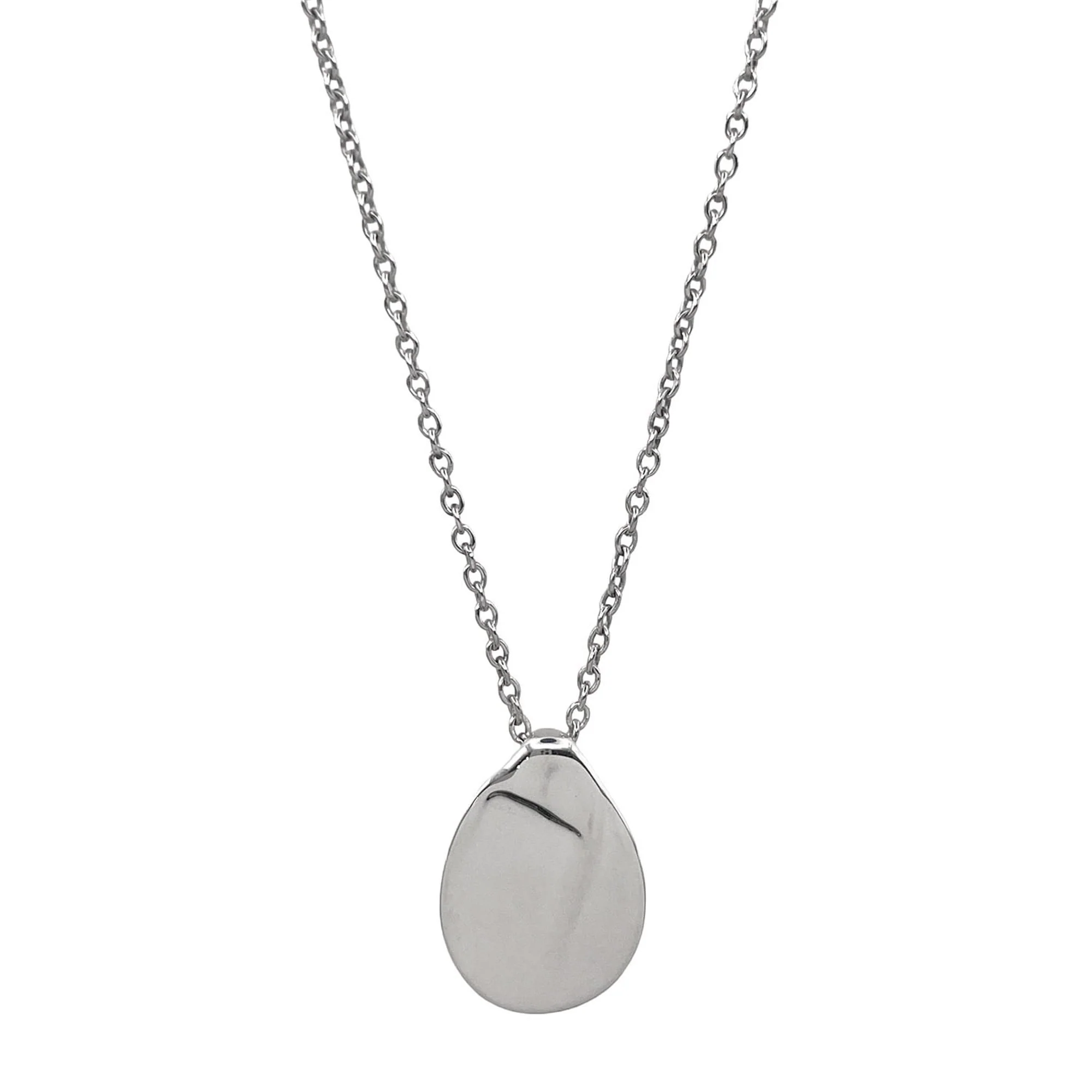 Elsa Peretti Pendant Necklace Sterling Silver 13mm