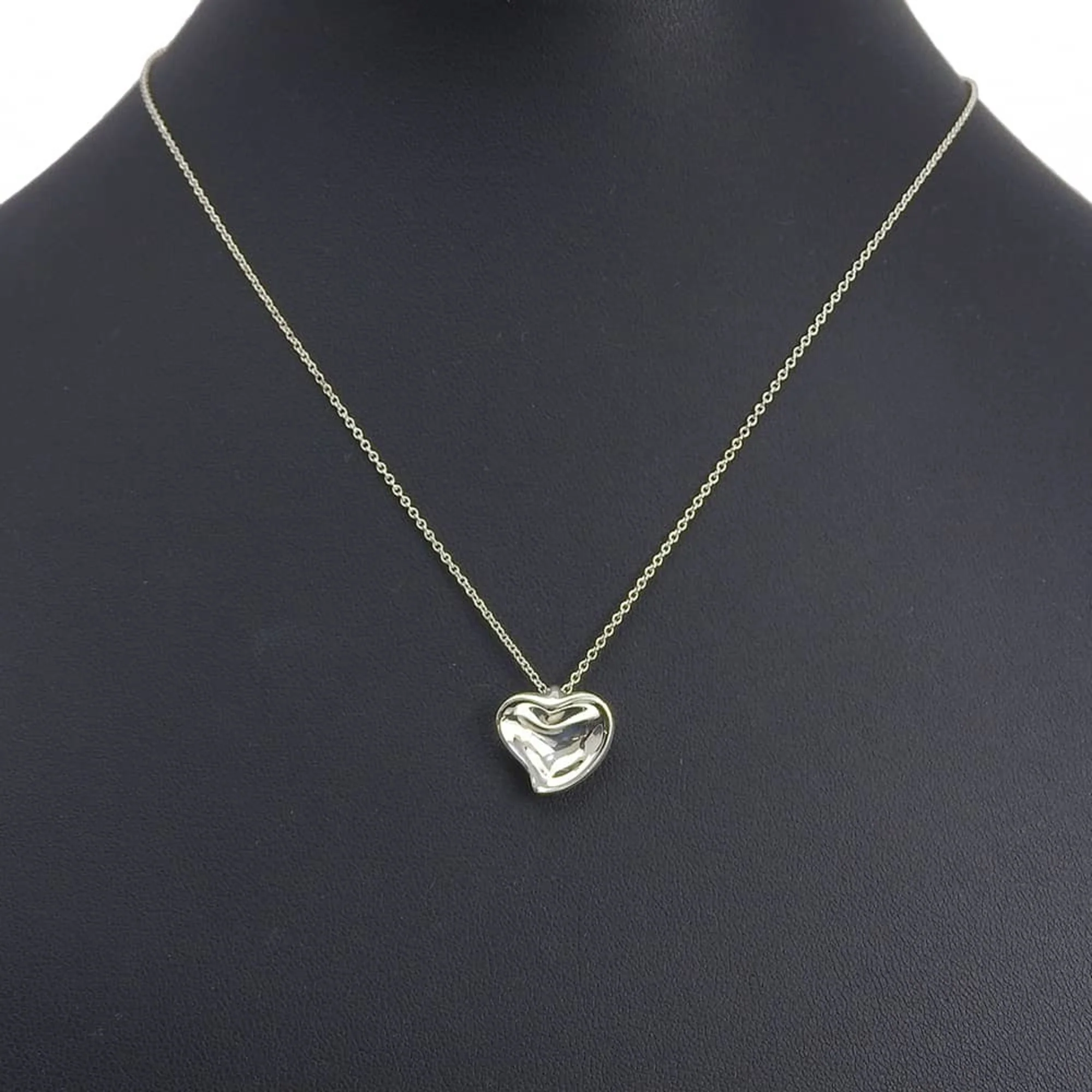 Elsa Peretti Pendant Necklace Sterling Silver 13mm - Image 2
