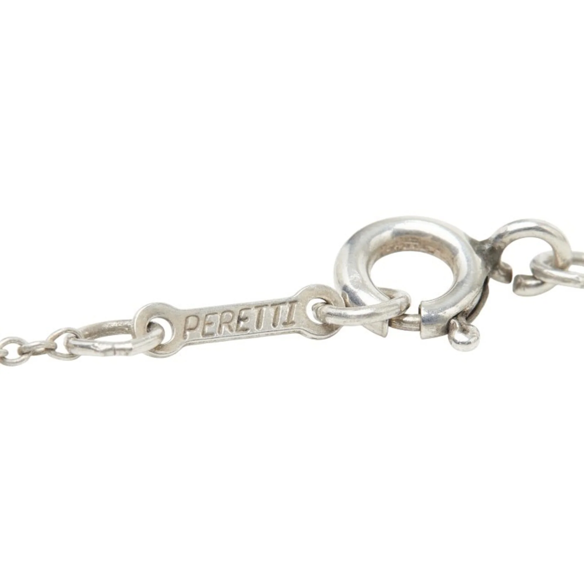 Elsa Peretti Pendant Necklace Sterling Silver 14mm - Image 4