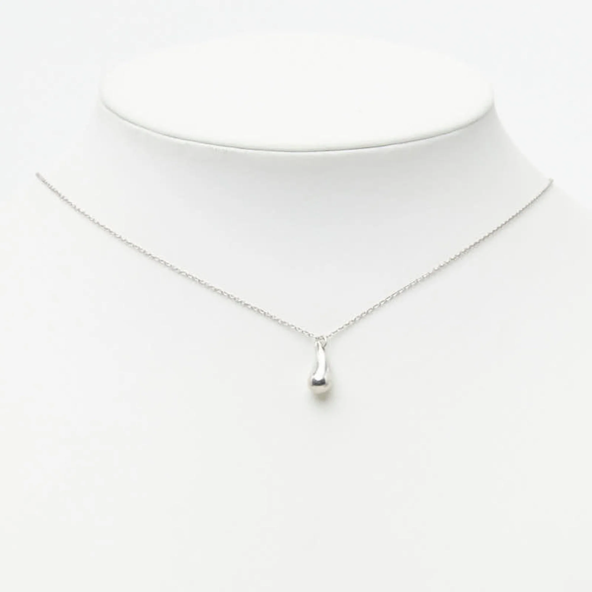 Elsa Peretti Pendant Necklace Sterling Silver 14mm - Image 7