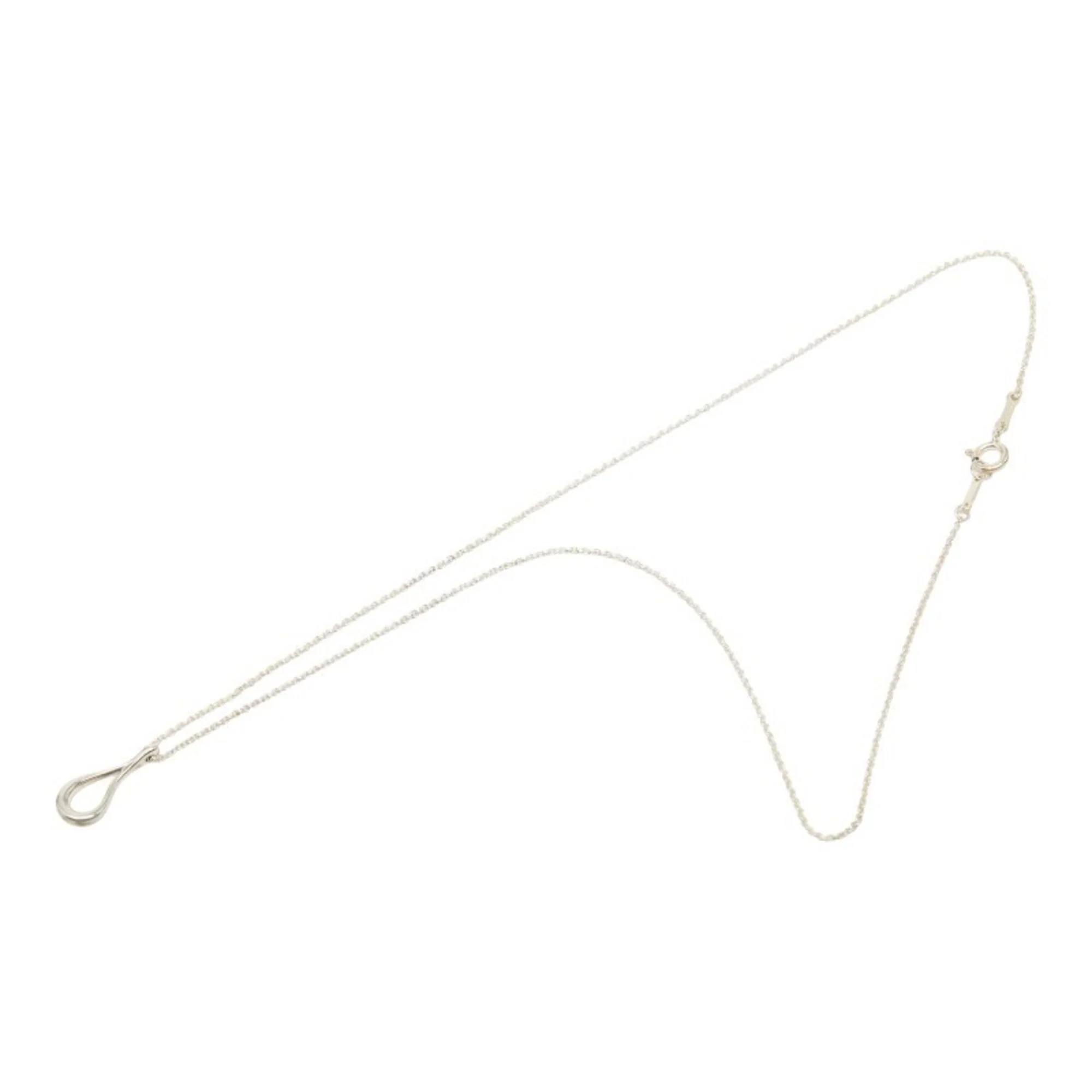 Elsa Peretti Pendant Necklace Sterling Silver 17.2mm - Image 2