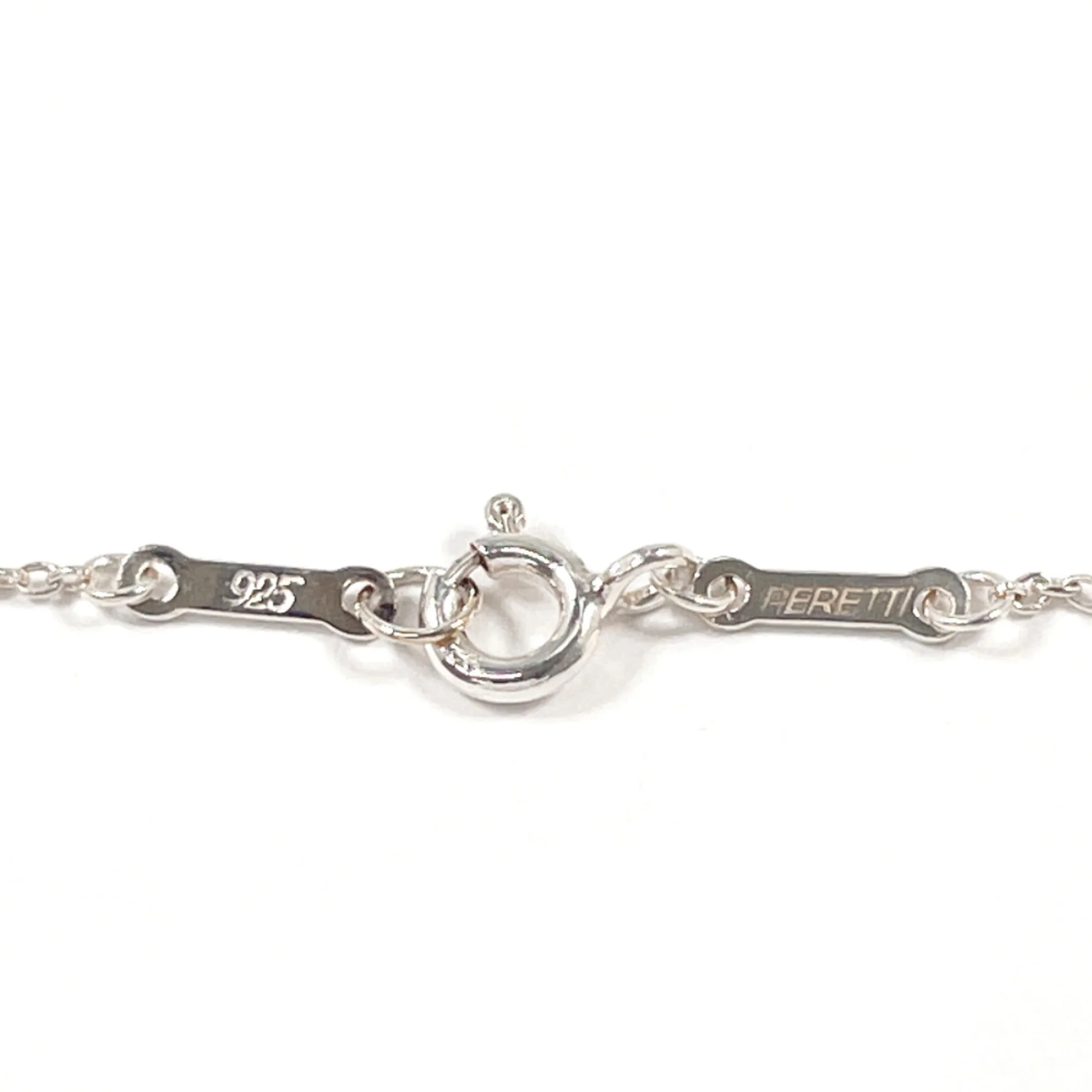Elsa Peretti Pendant Necklace Sterling Silver 17.9mm - Image 5