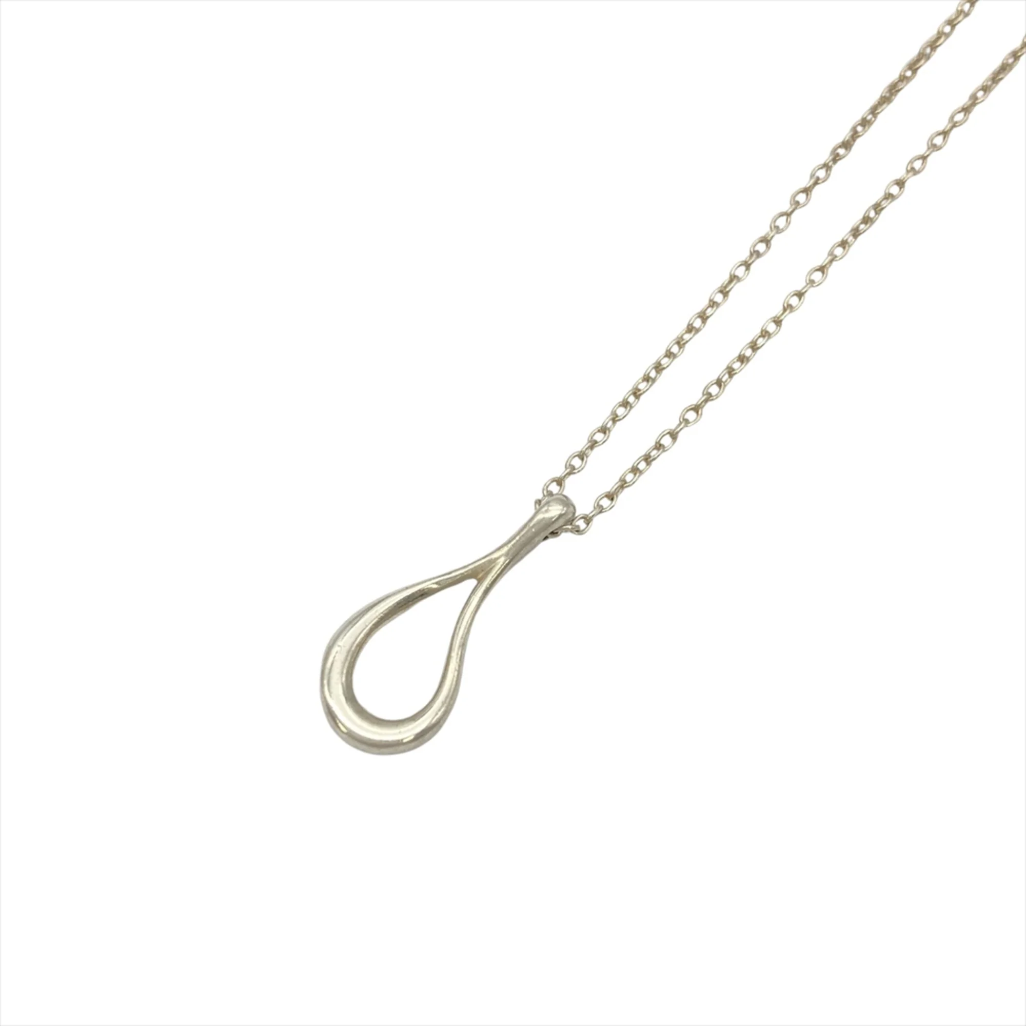Elsa Peretti Pendant Necklace Sterling Silver 17mm - Image 2
