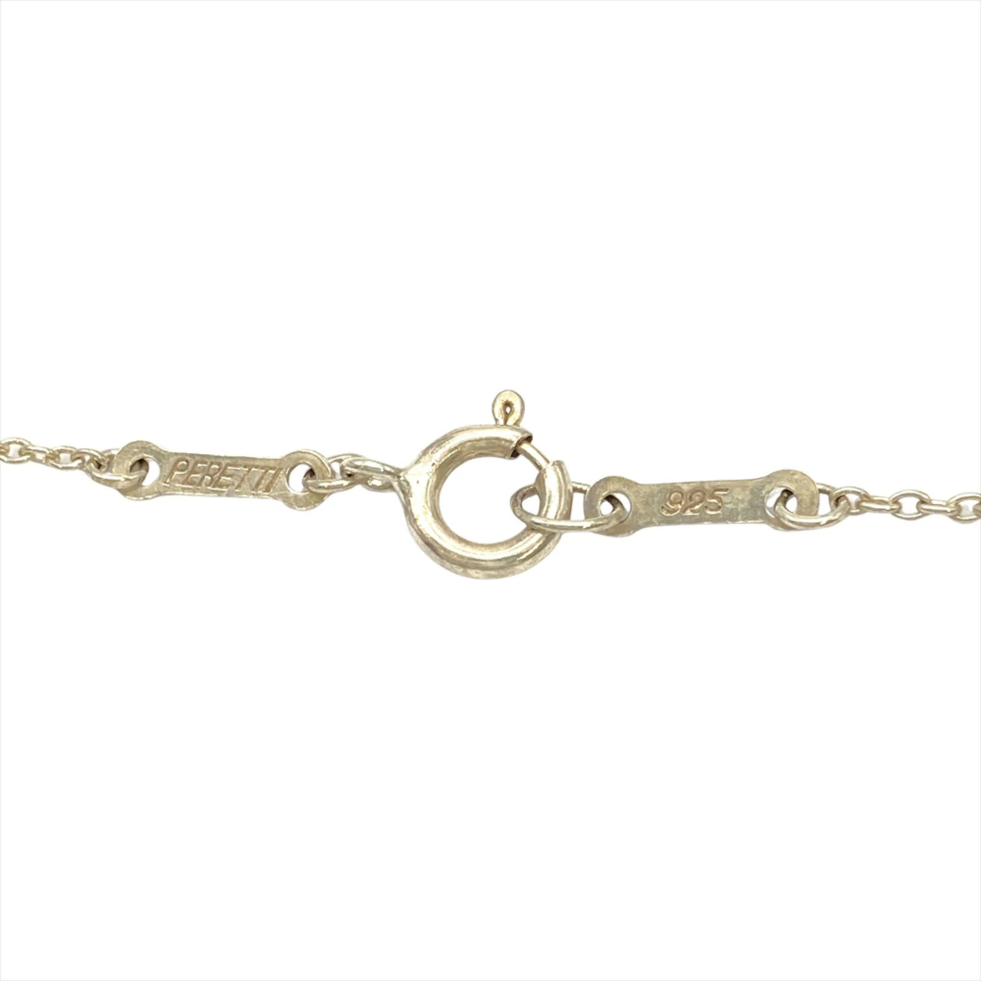 Elsa Peretti Pendant Necklace Sterling Silver 17mm - Image 3
