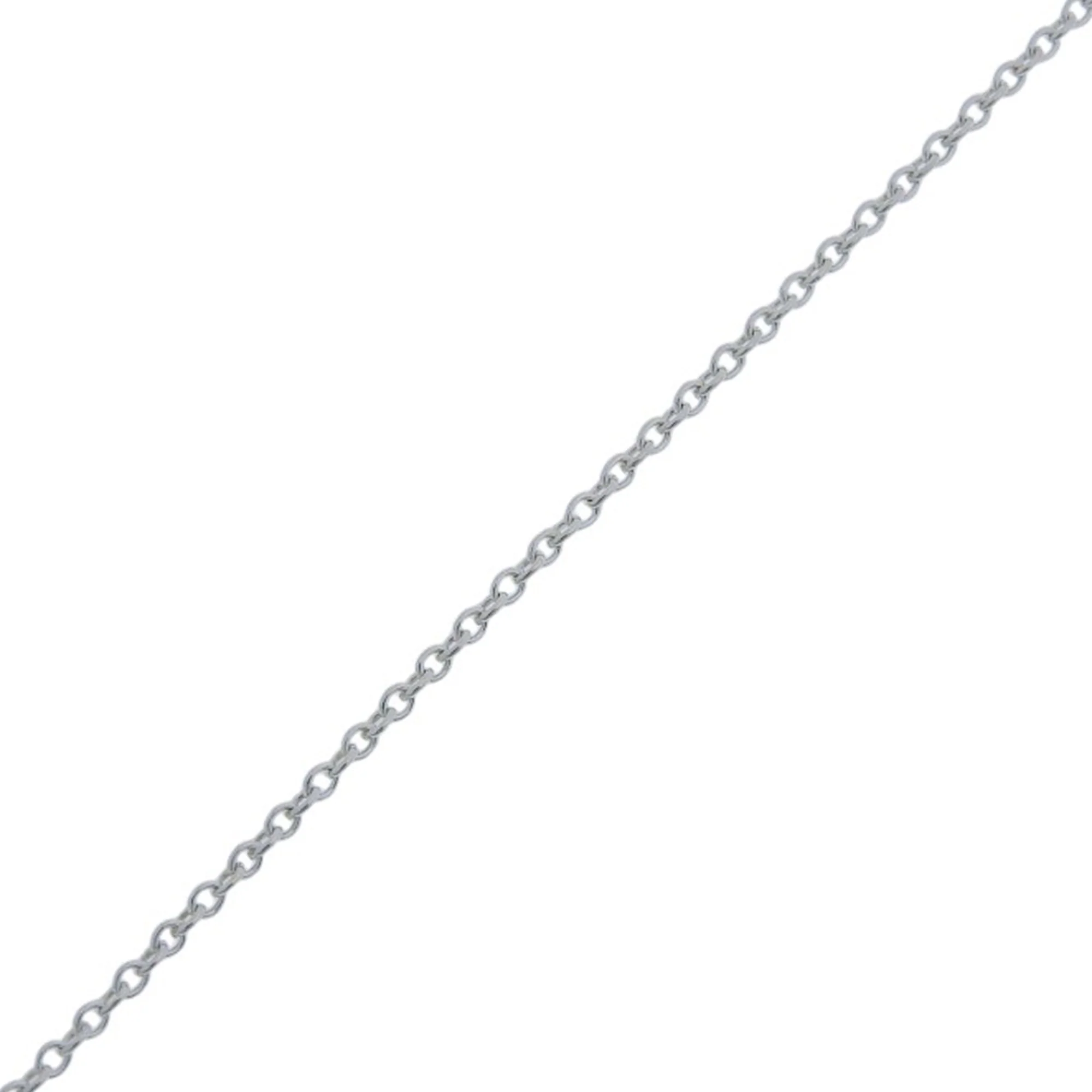 Elsa Peretti Pendant Necklace Sterling Silver 18mm - Image 4