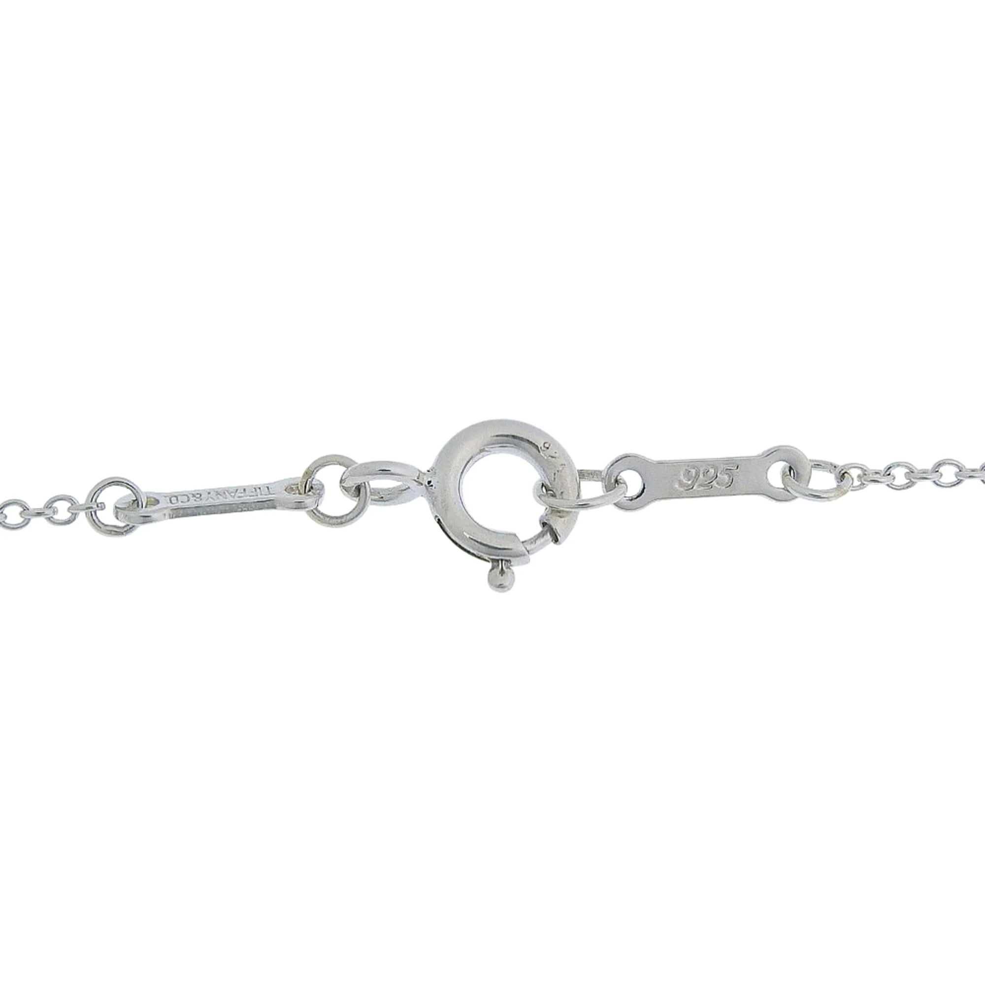 Elsa Peretti Pendant Necklace Sterling Silver 18mm - Image 6