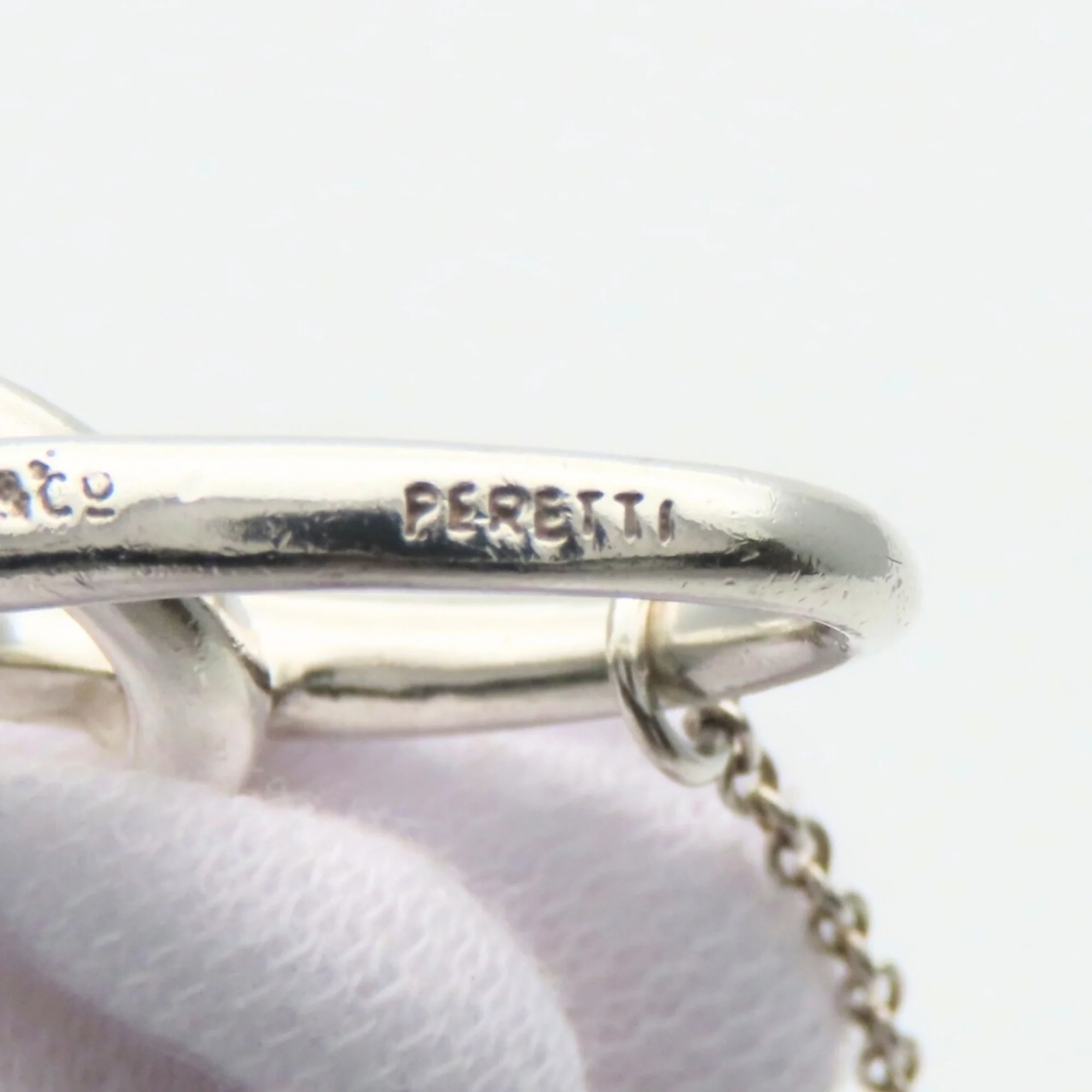 Elsa Peretti Pendant Necklace Sterling Silver 20mm - Image 8