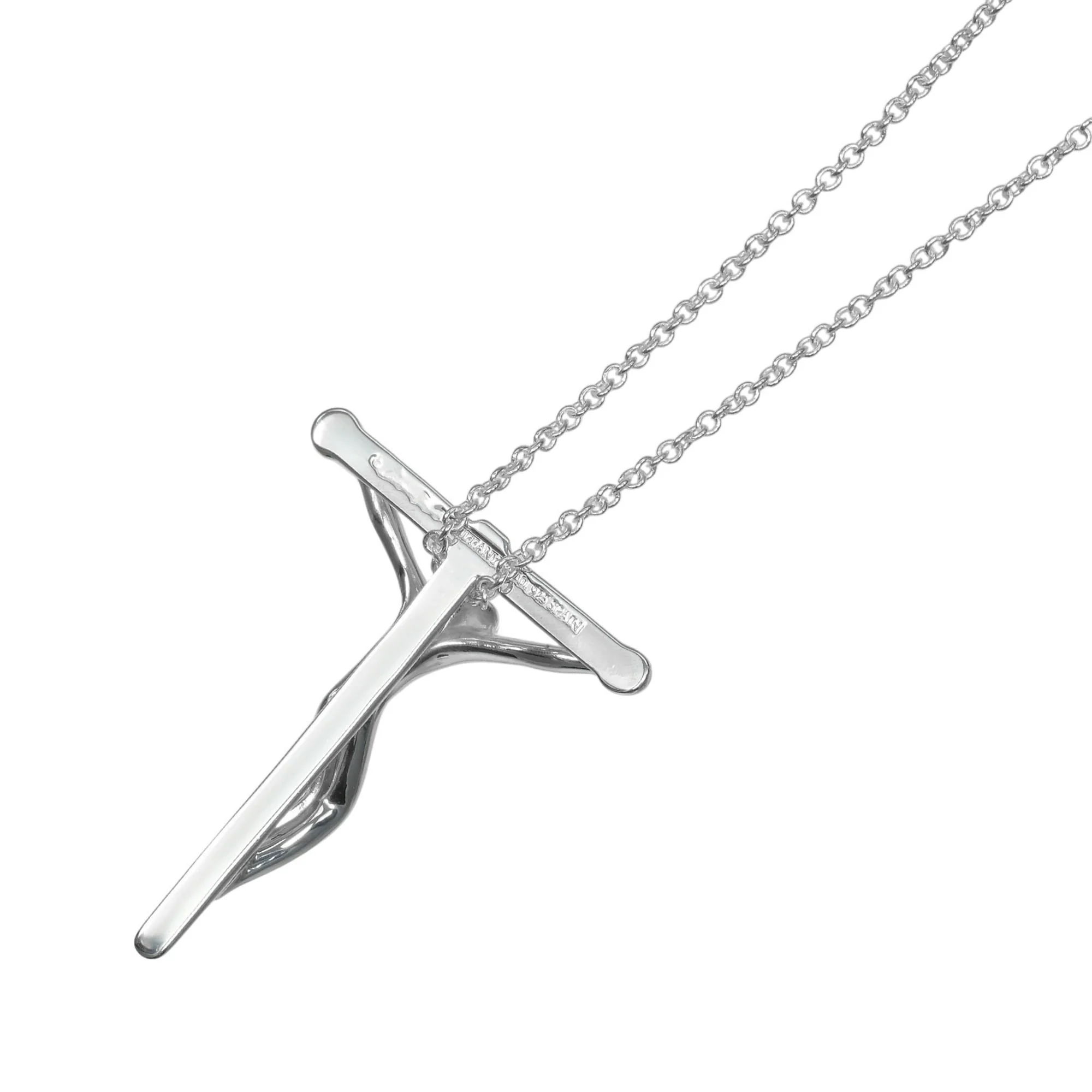 Elsa Peretti Pendant Necklace Sterling Silver 27.2mm - Image 3