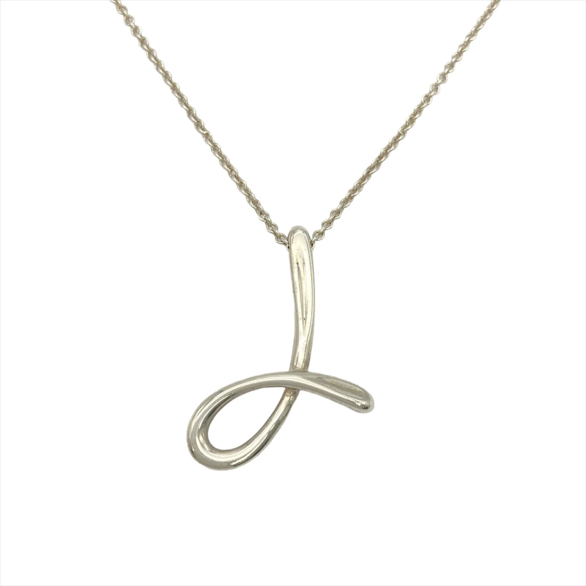 Elsa Peretti Pendant Necklace Sterling Silver 32mm