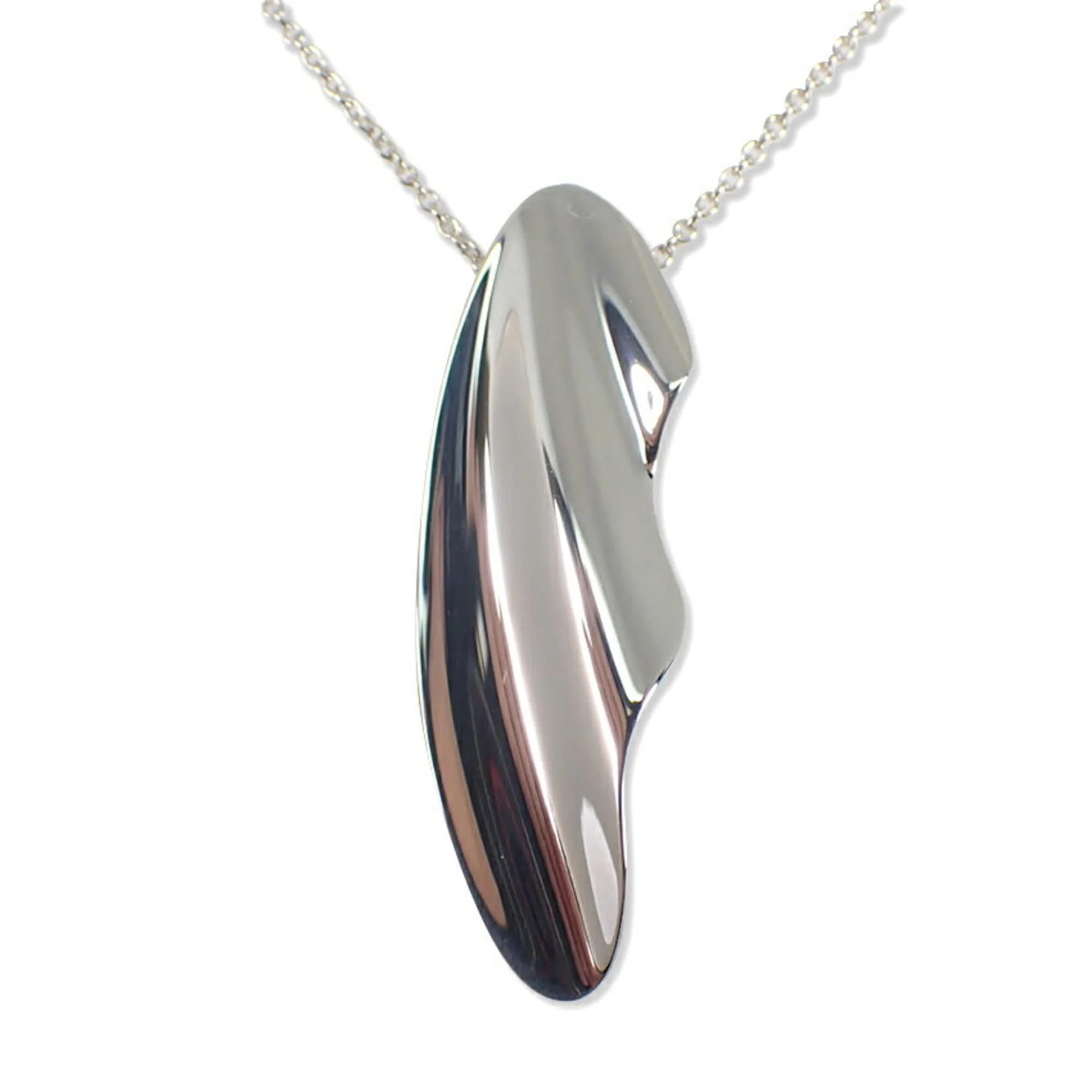 Elsa Peretti Pendant Necklace Sterling Silver 36.5mm