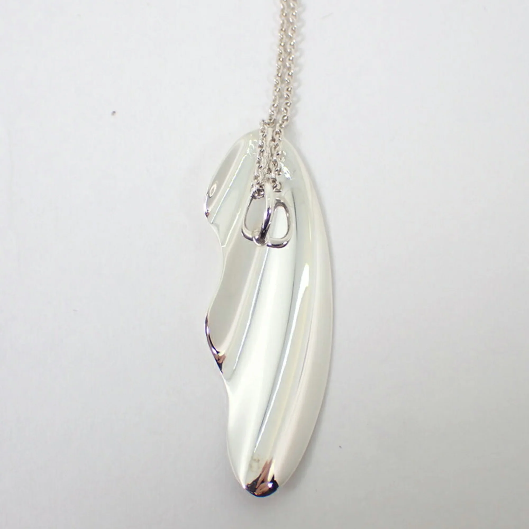Elsa Peretti Pendant Necklace Sterling Silver 36.5mm - Image 7