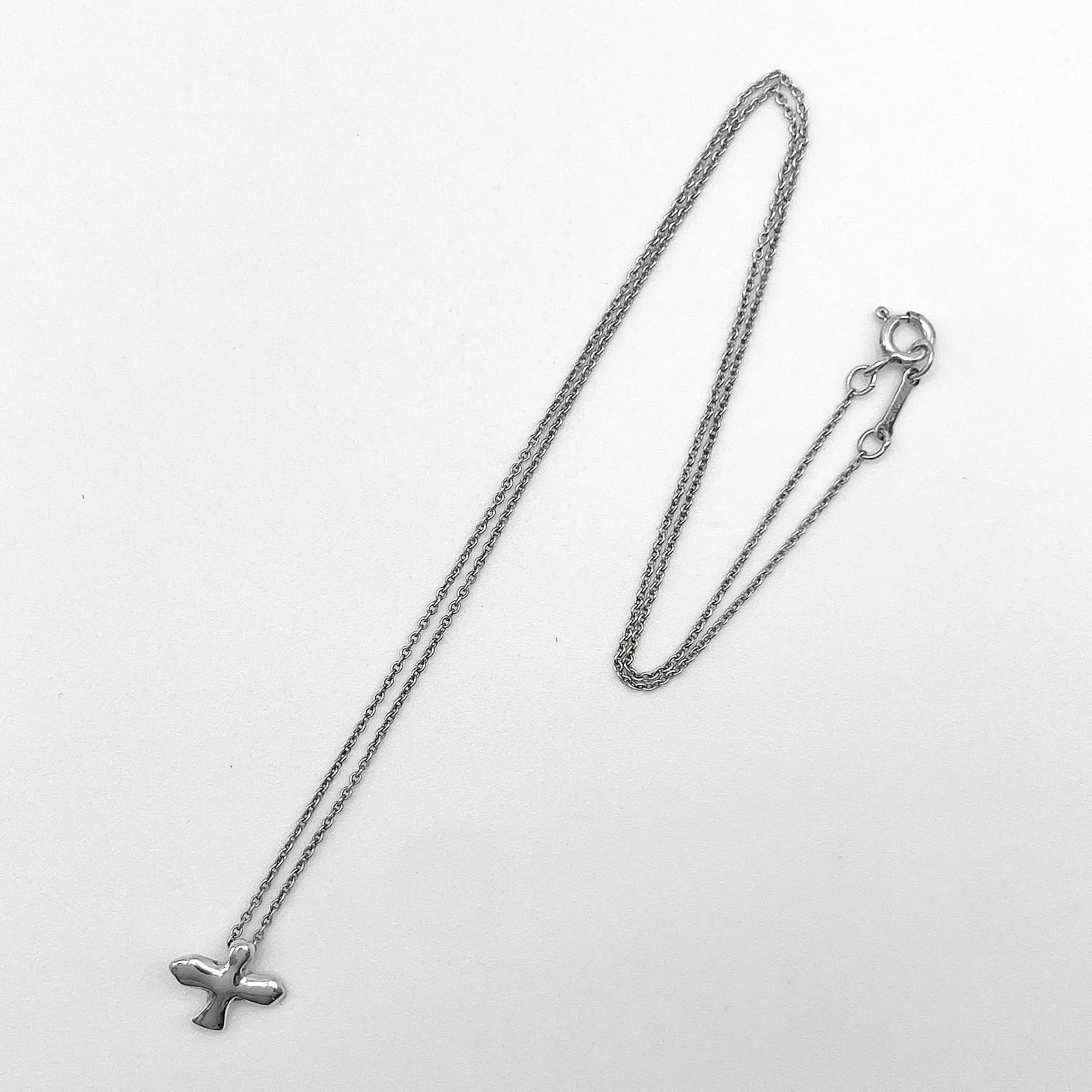 Elsa Peretti Pendant Necklace Sterling Silver 8mm - Image 4