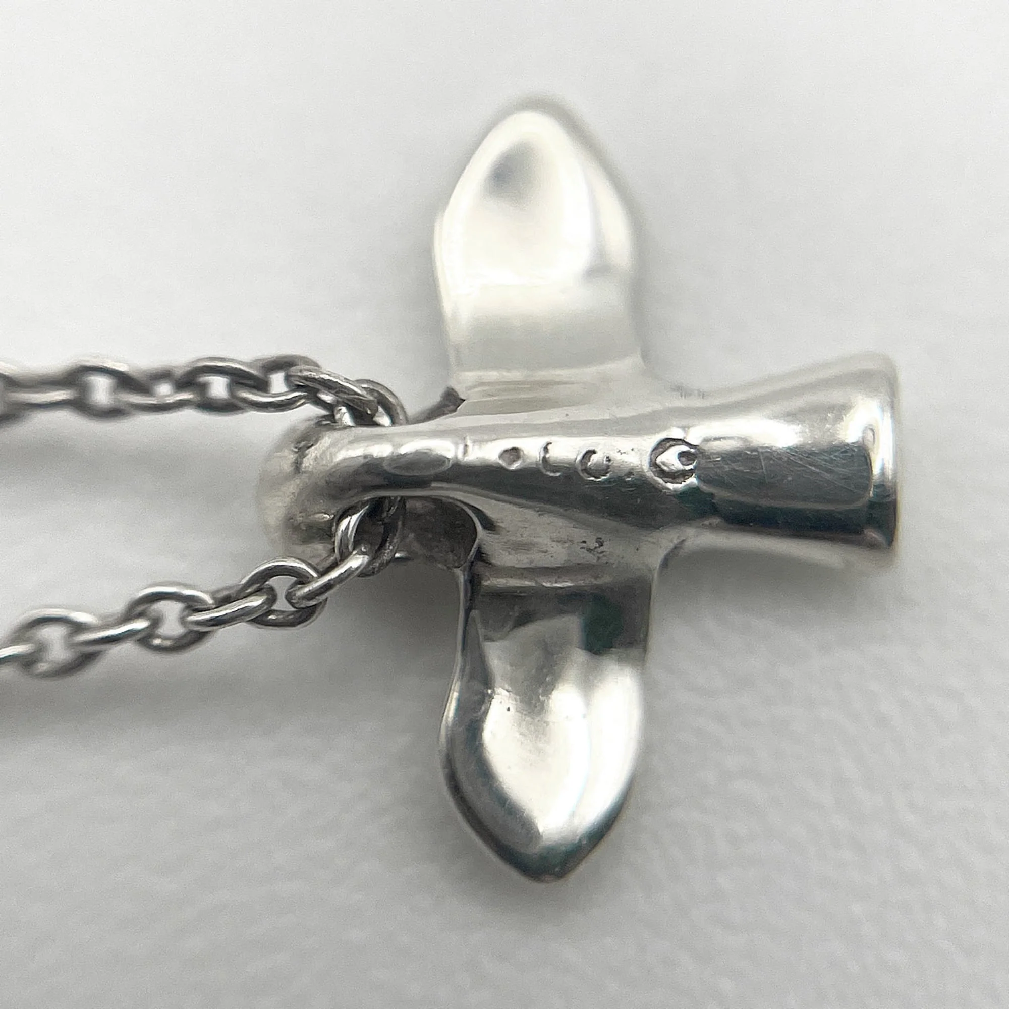 Elsa Peretti Pendant Necklace Sterling Silver 8mm - Image 7