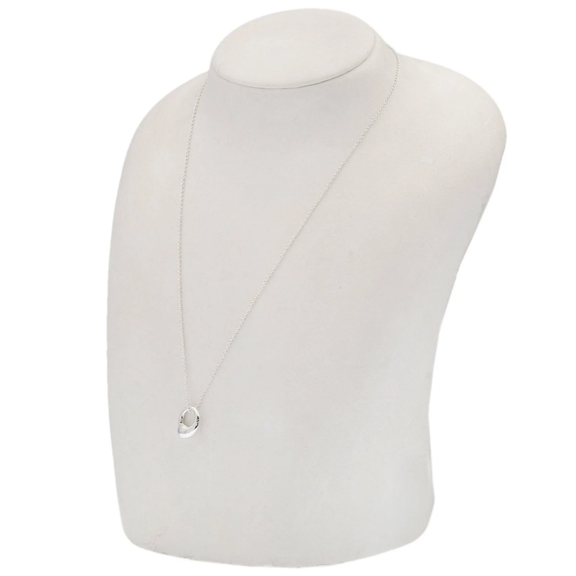 Eternal Circle Pendant Necklace Sterling Silver - Image 4