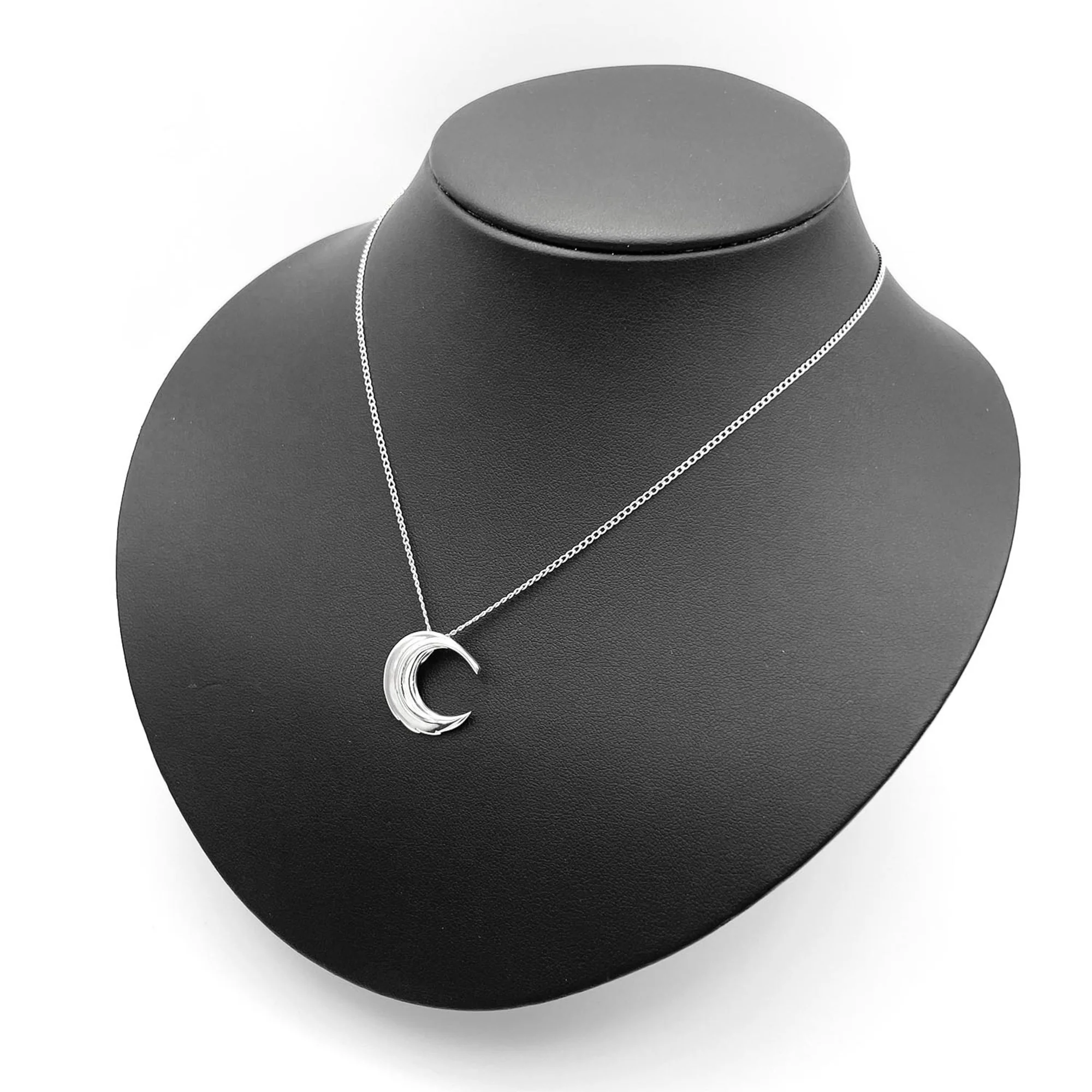 Feather Moon Angela Cummings Pendant Necklace Sterling Silver - Image 7