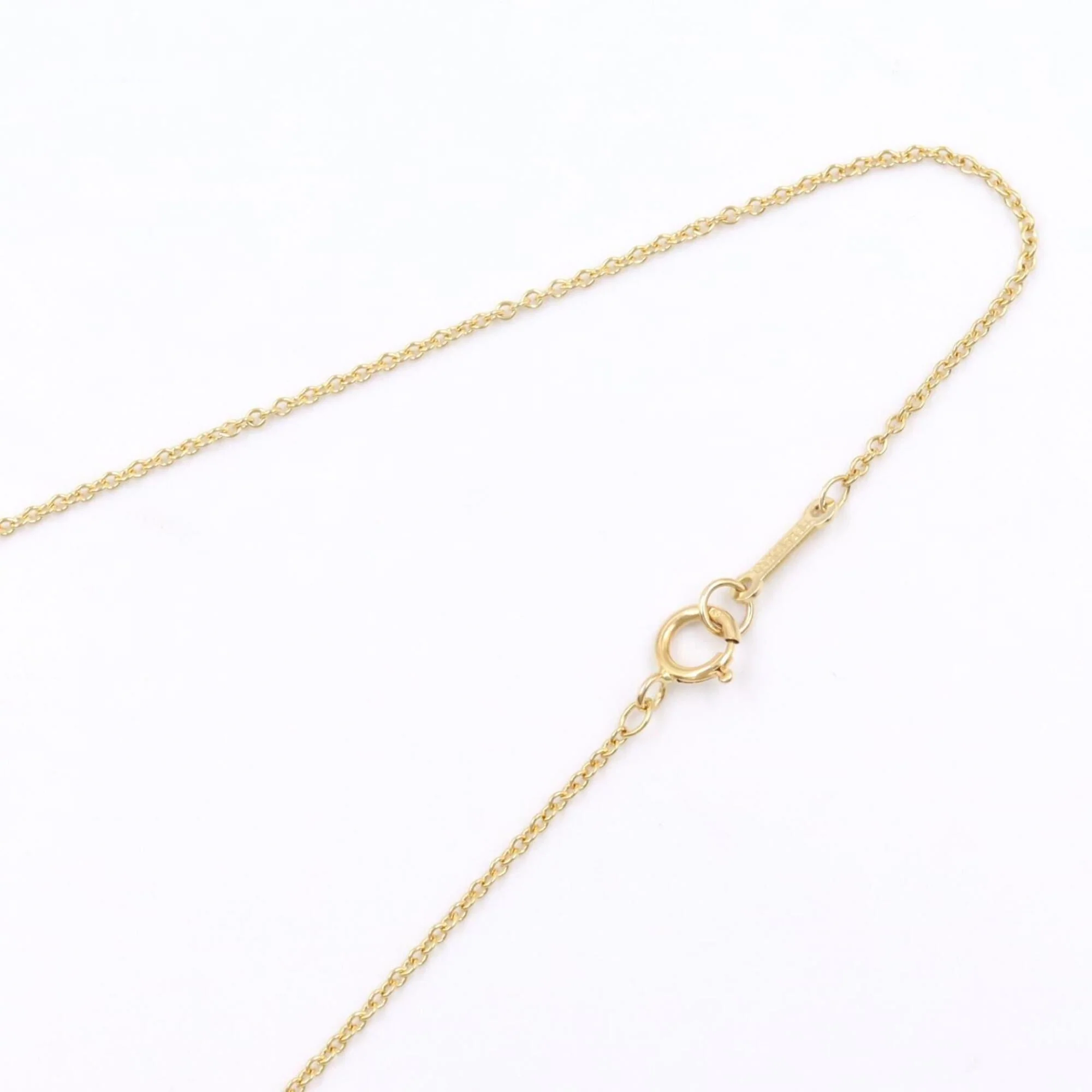 Full Heart Pendant Necklace 18K Yellow Gold - Image 5