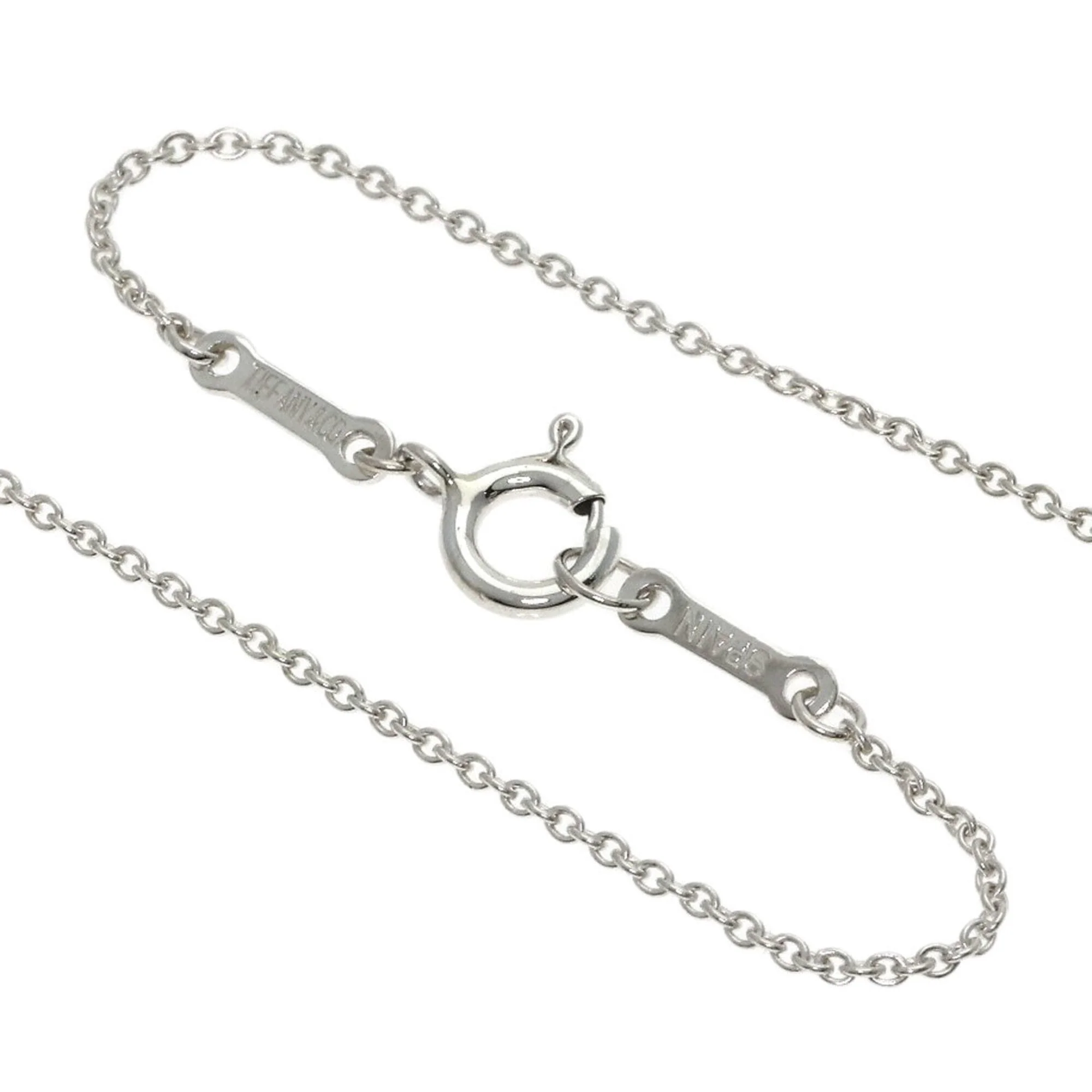 Full Heart Pendant Necklace Sterling Silver - Image 3