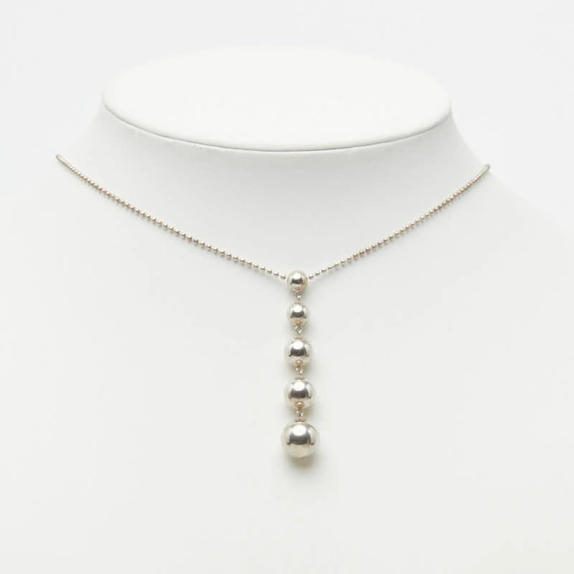 Hardware Ball Pendant Necklace Sterling Silver - Image 6