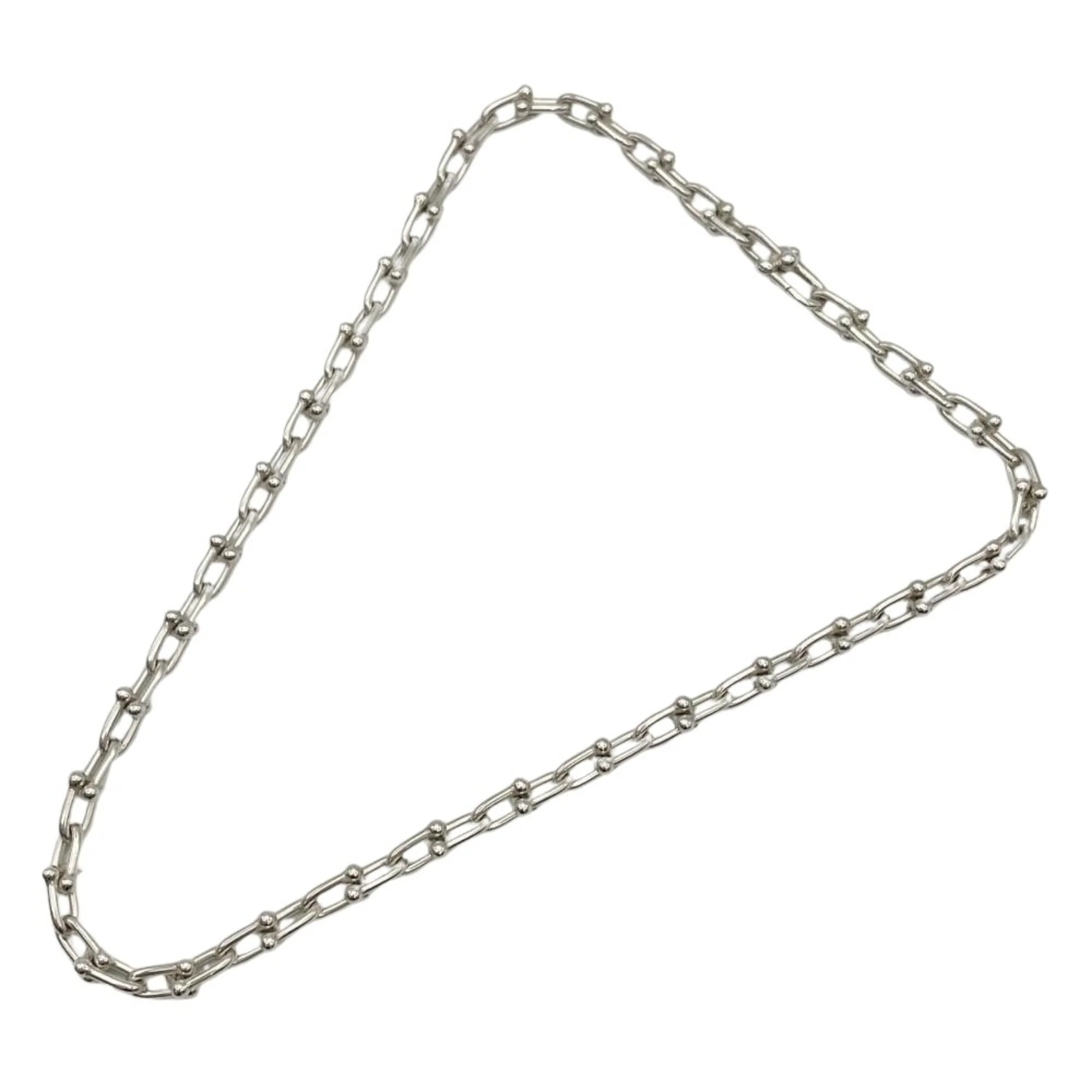 Hardware Small Link Pendant Necklace Sterling Silver - Image 3