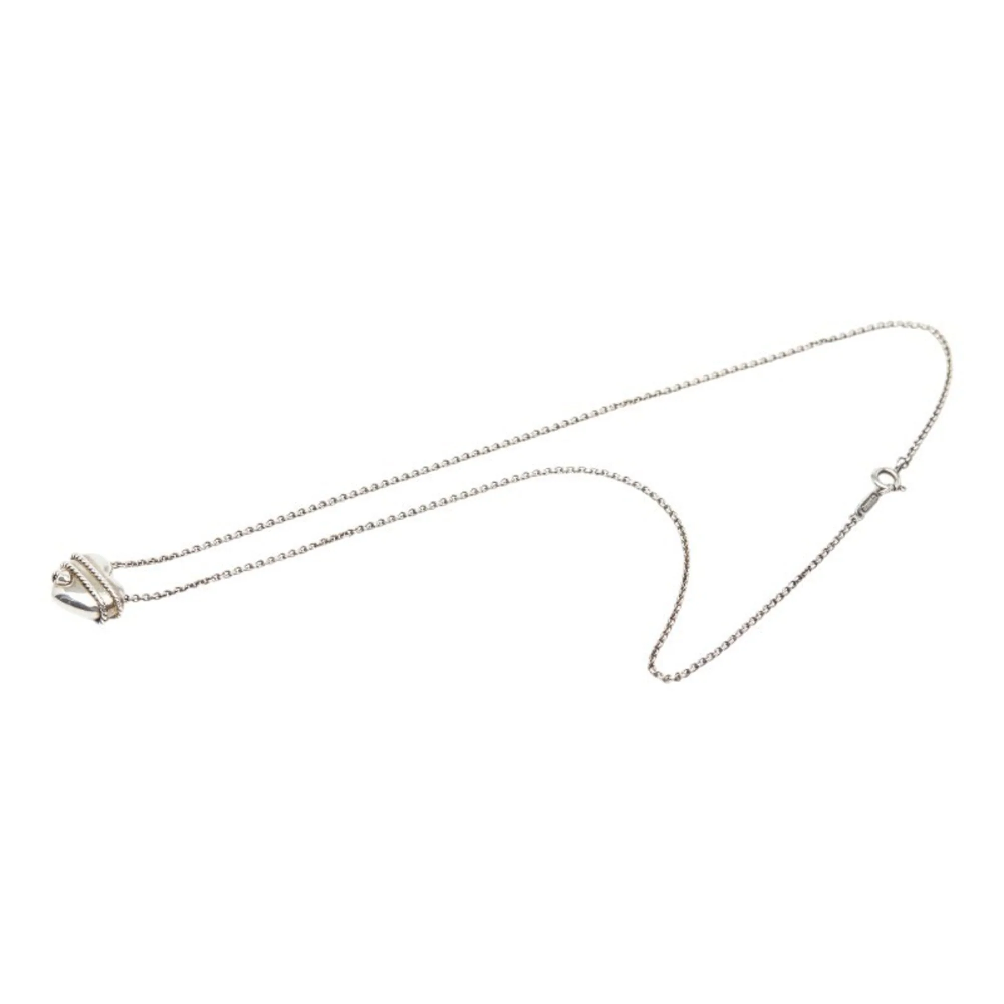 Heart Arrow Pendant Necklace Sterling Silver - Image 4