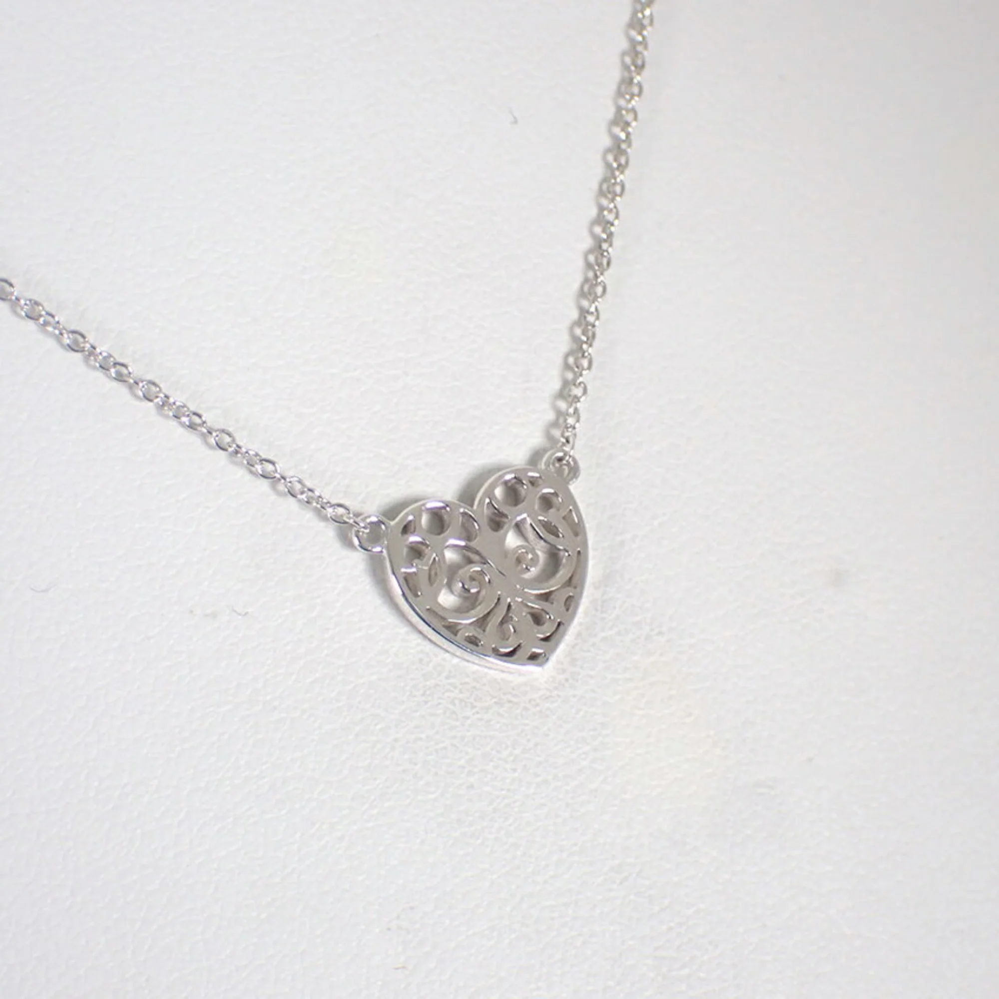 Heart Enchantment Pendant Necklace Sterling Silver - Image 4