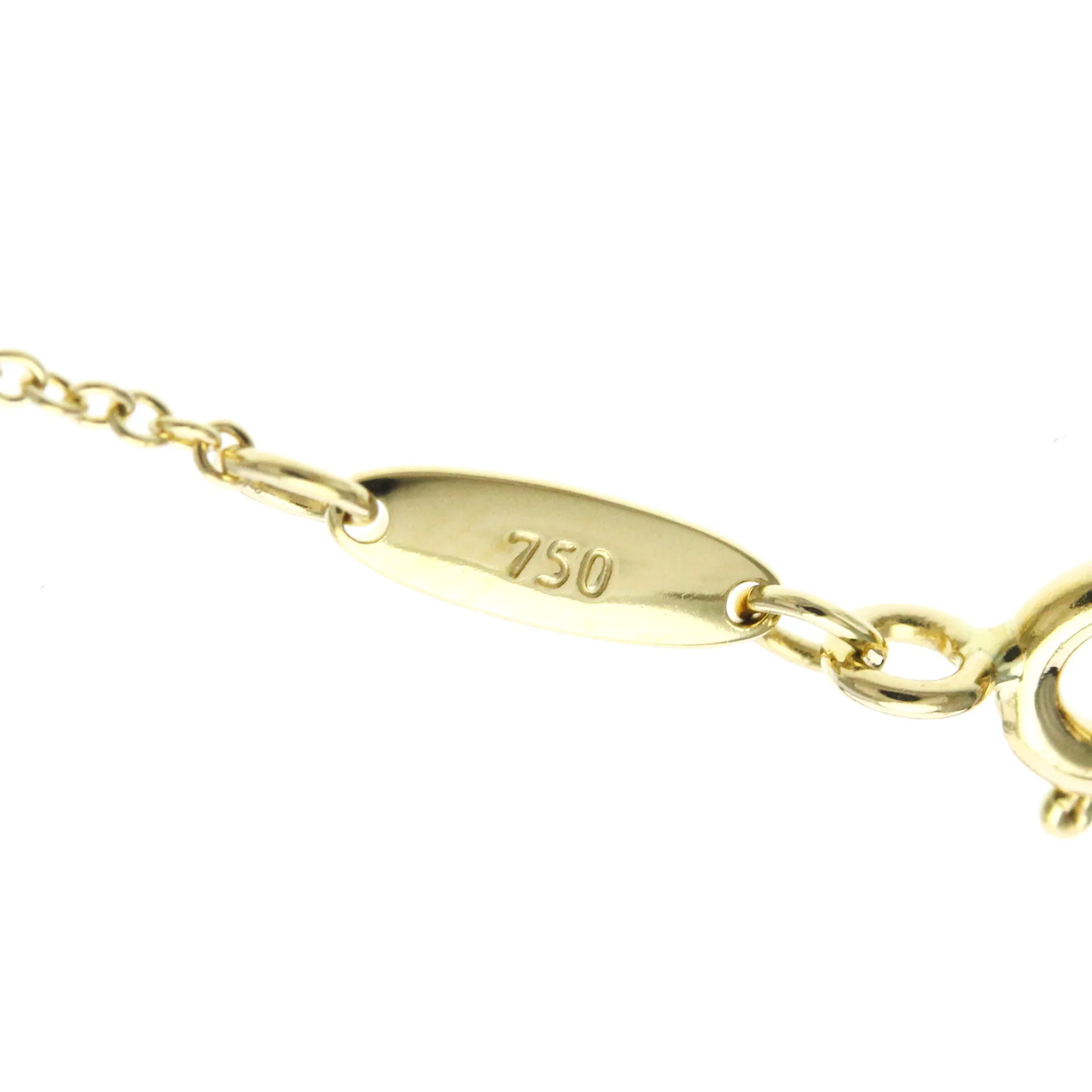 Heart Key Pendant Necklace 18K Yellow Gold - Image 8