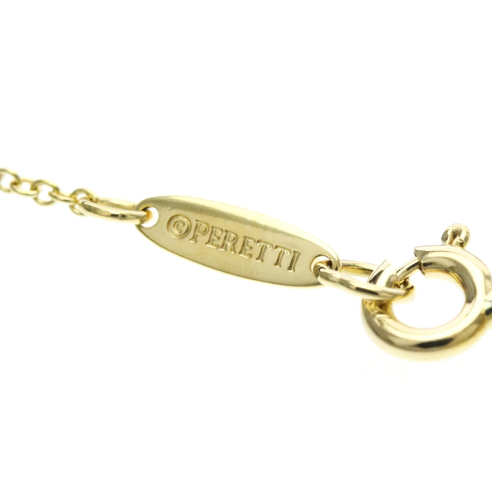 Heart Key Pendant Necklace 18K Yellow Gold - Image 9
