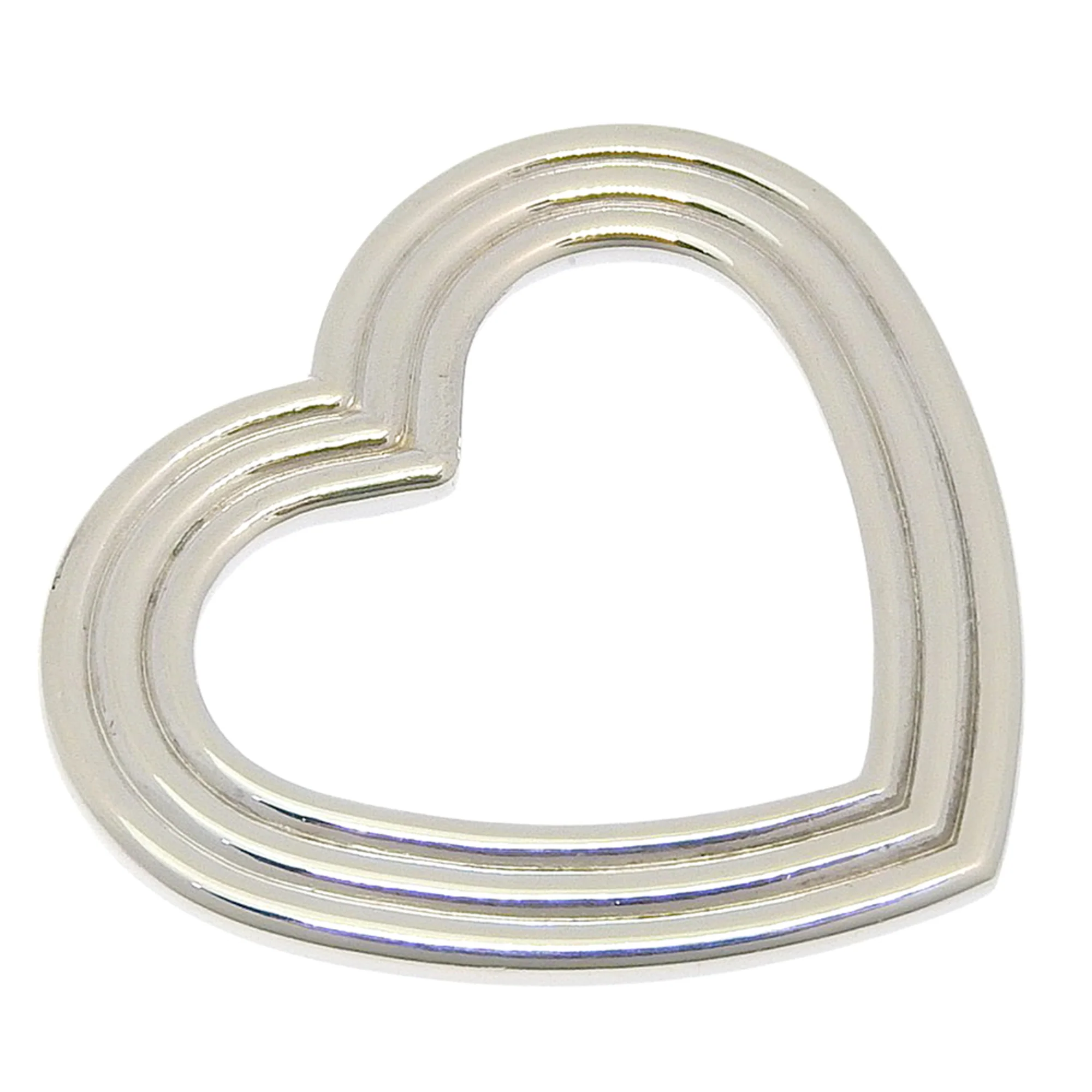 Heart Pendant Necklace Sterling Silver