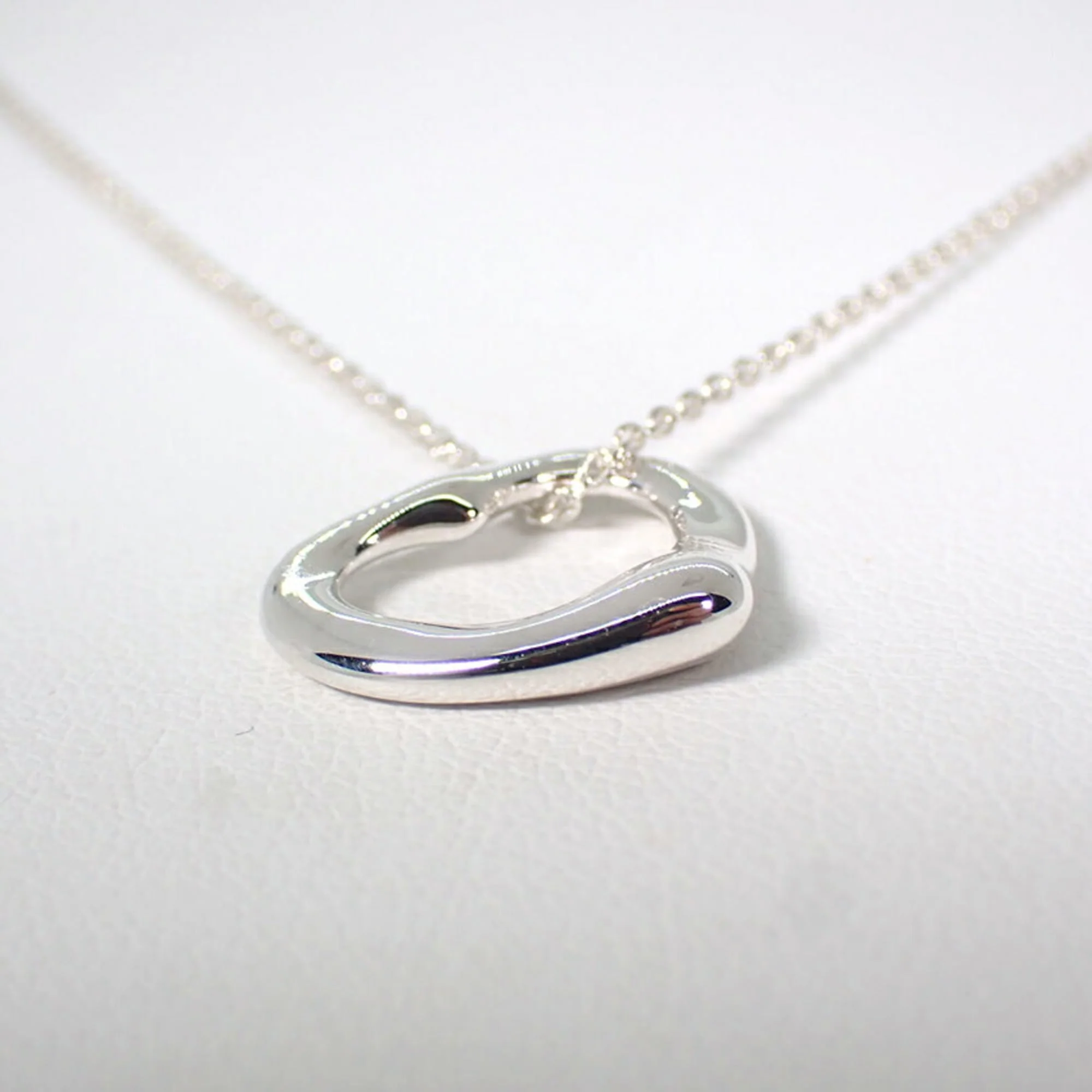Heart Pendant Necklace Sterling Silver - Image 5