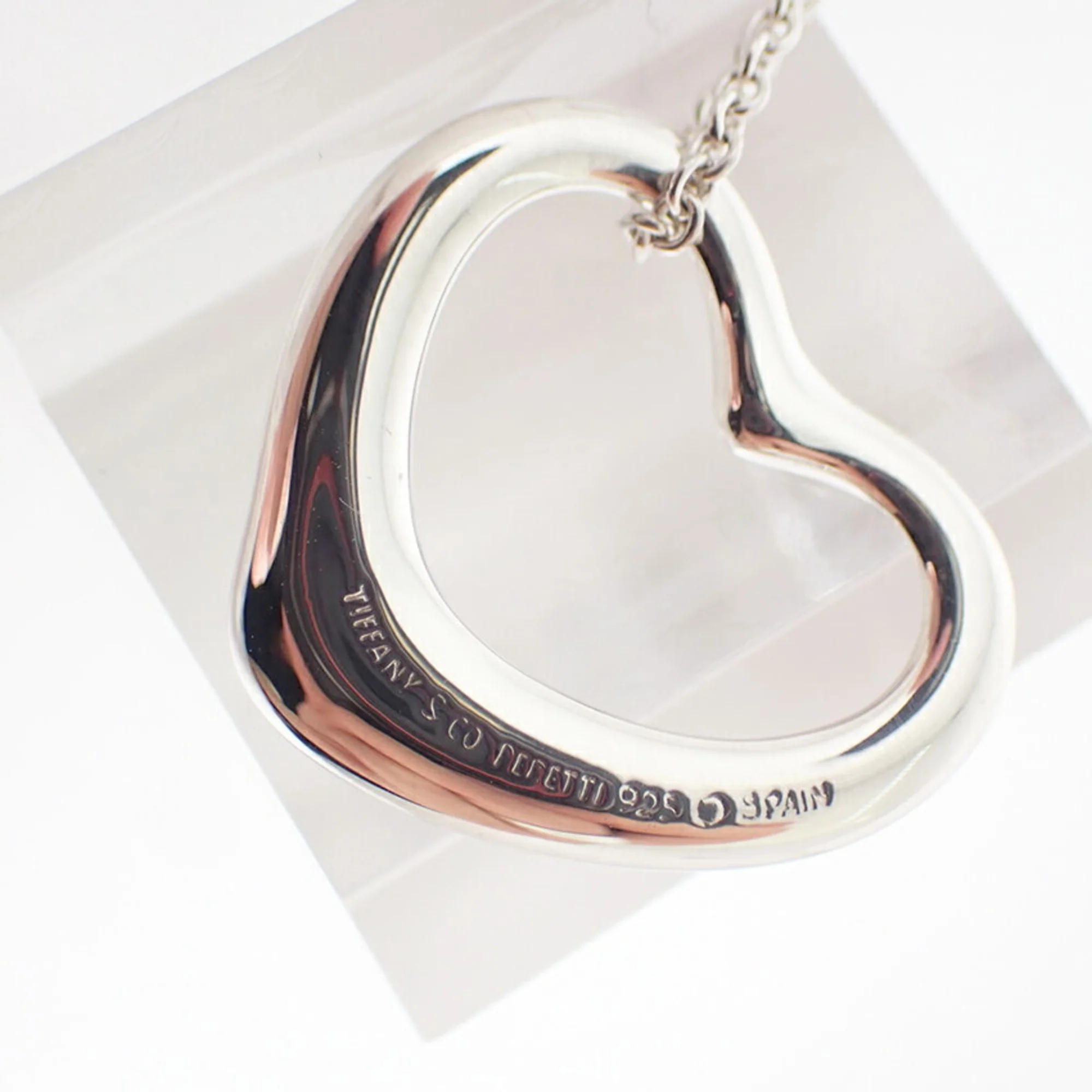 Heart Pendant Necklace Sterling Silver - Image 7