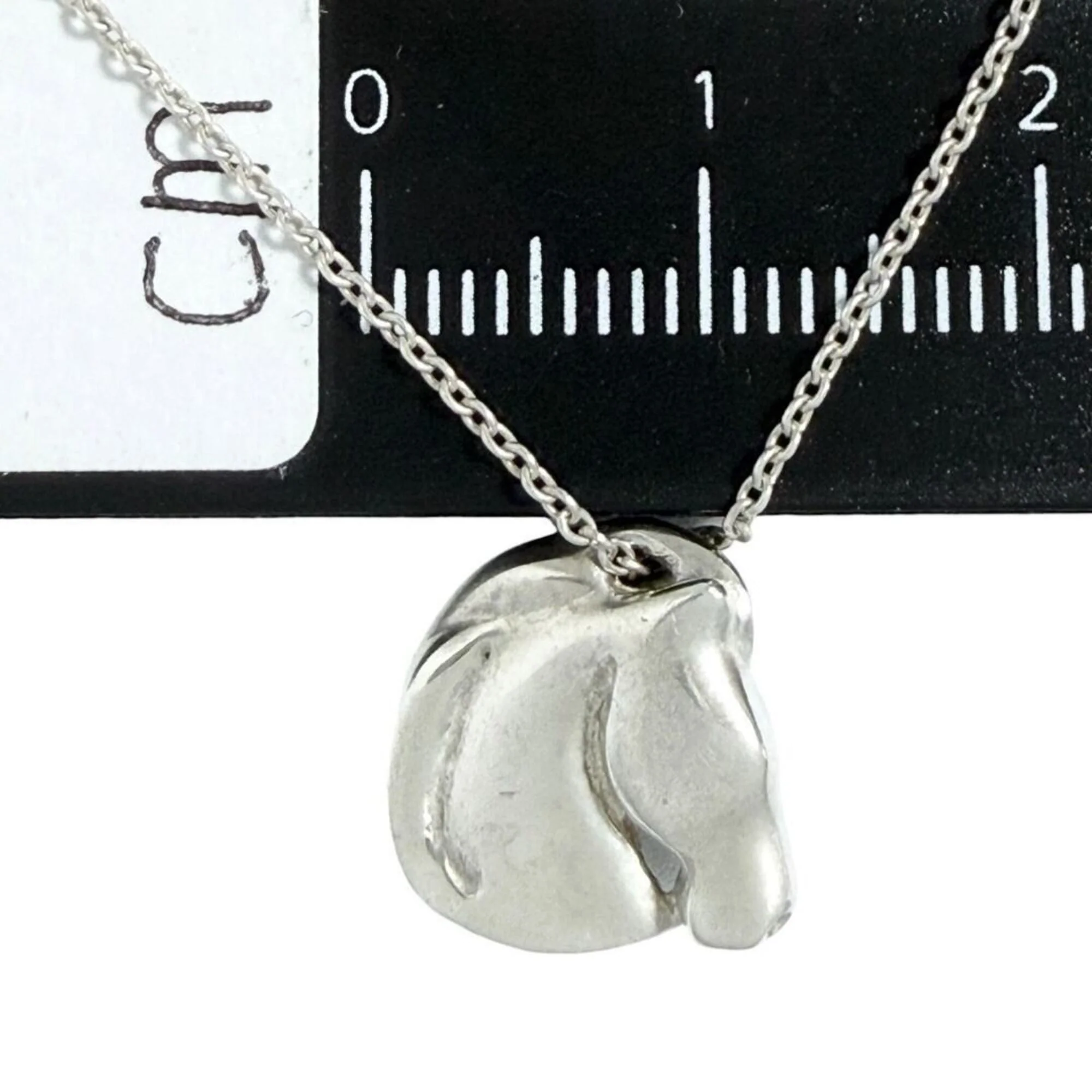 Horse Pendant Necklace Sterling Silver - Image 8