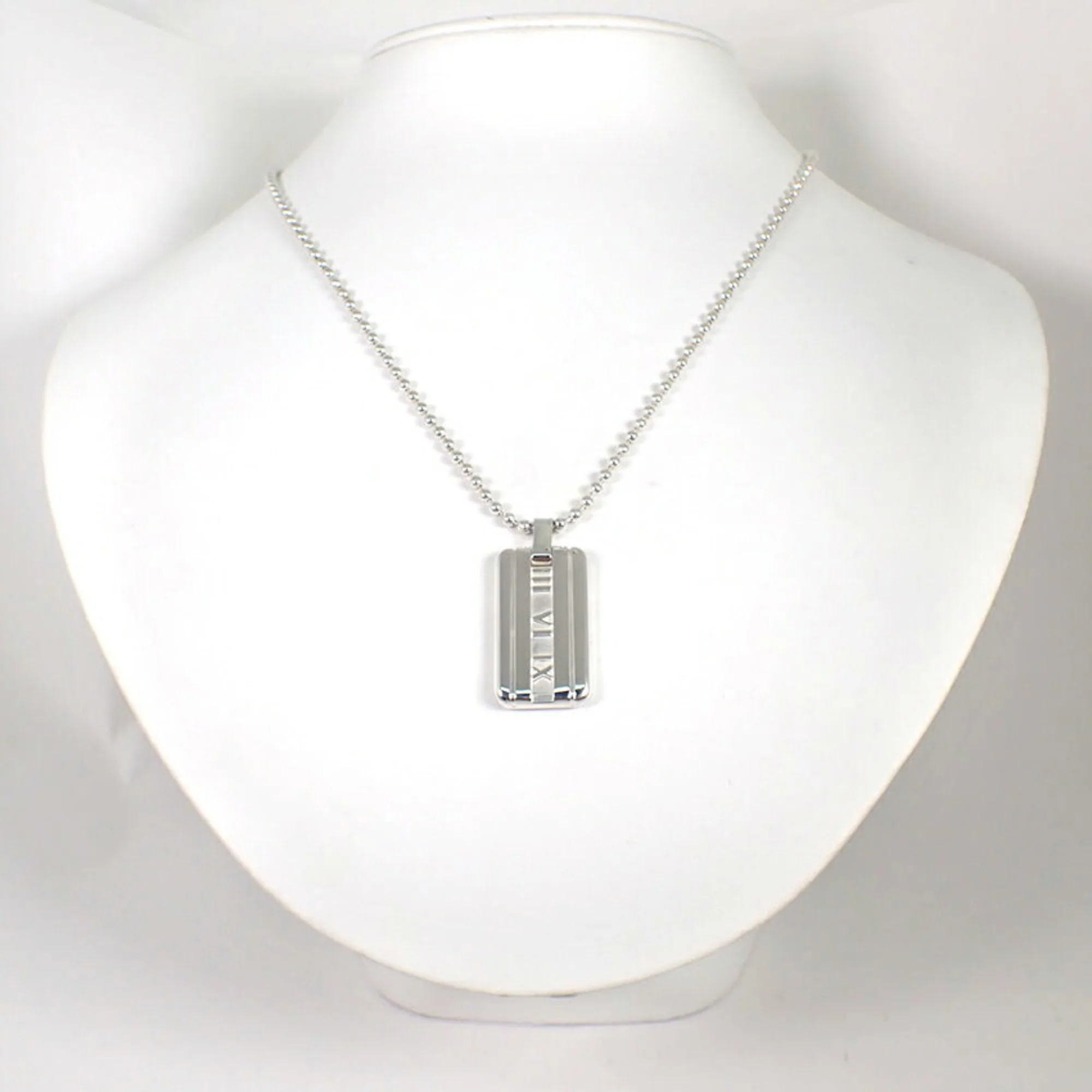 Infinity Cross Pendant Necklace Sterling Silver - Image 3