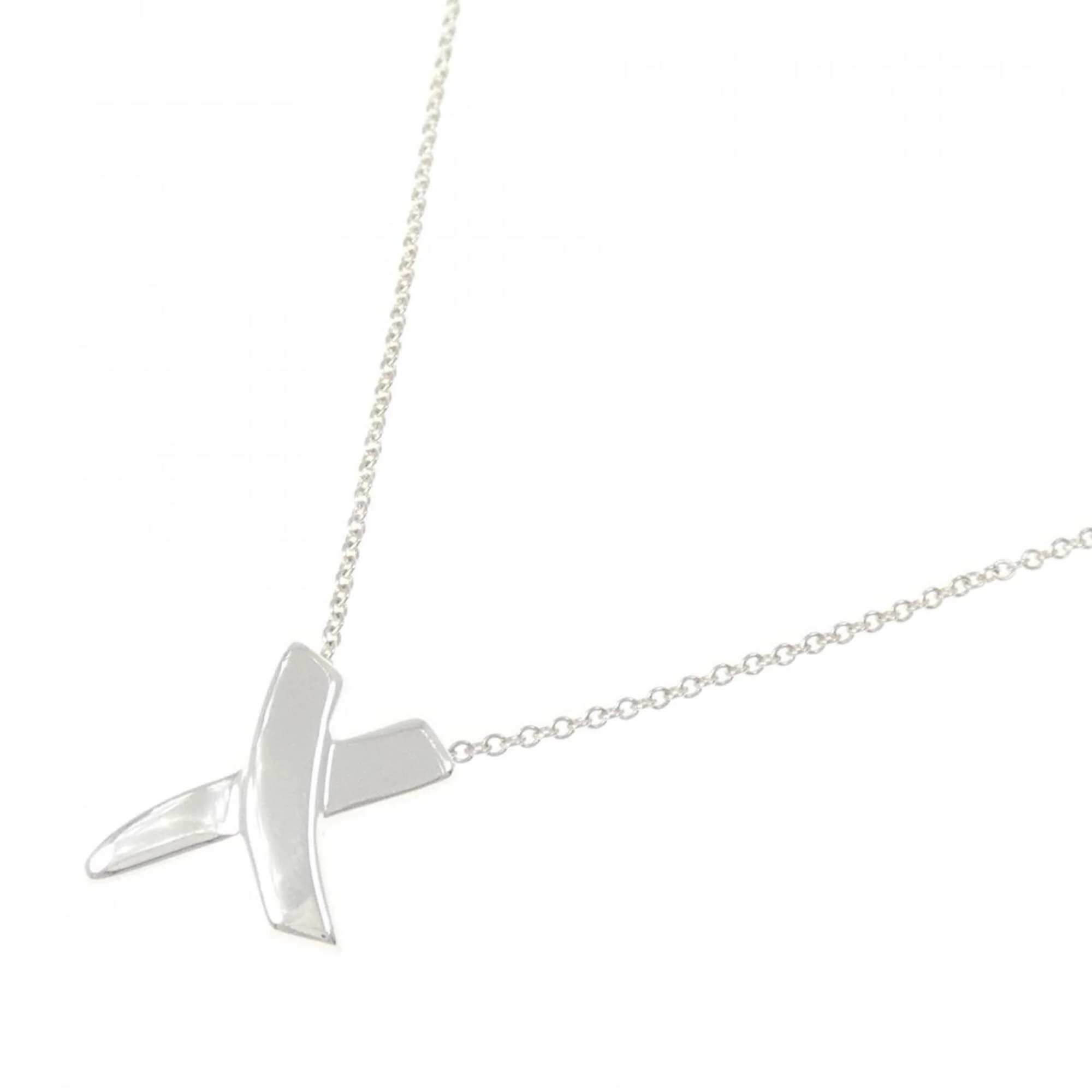 Kiss Pendant Necklace Sterling Silver - Image 2