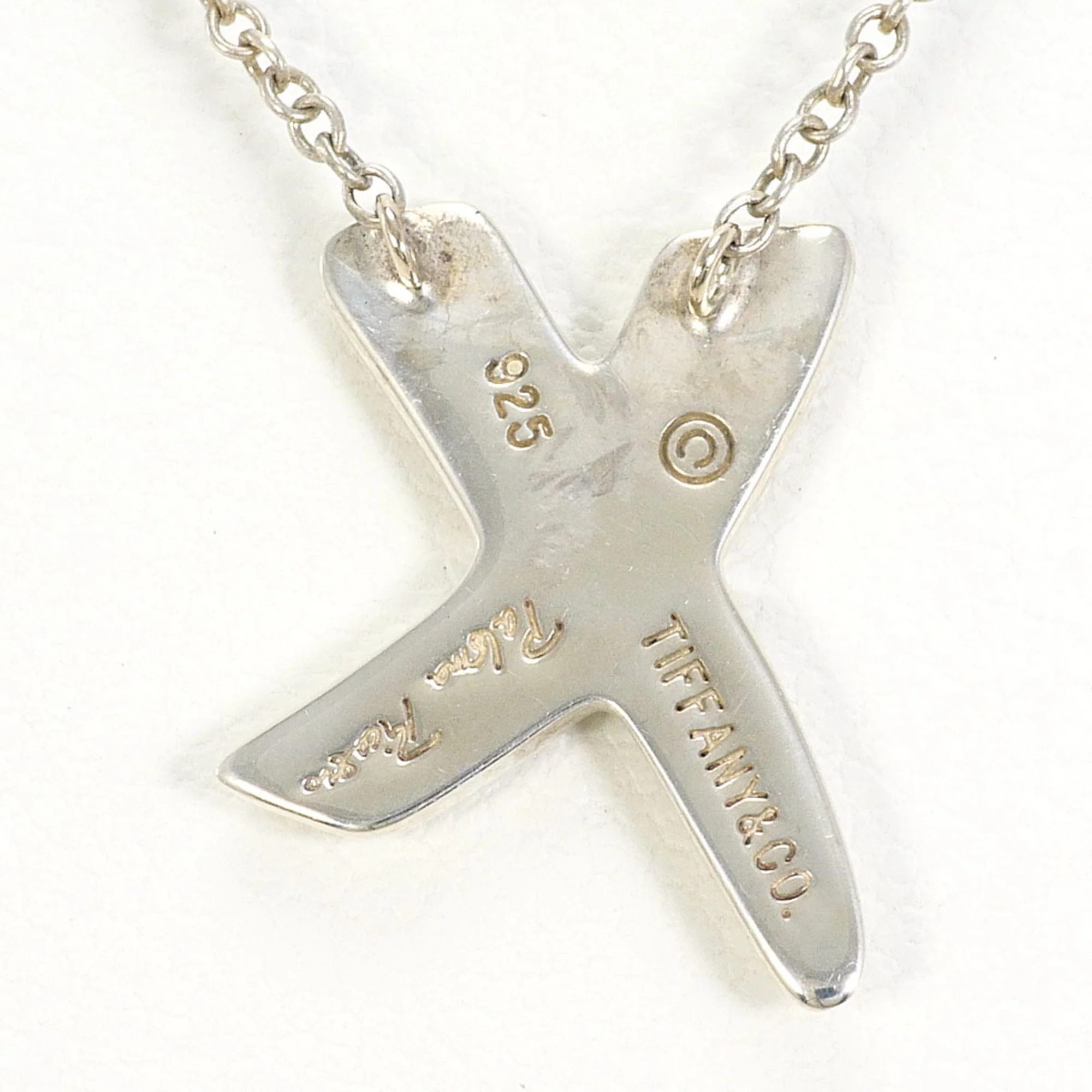 Kiss Pendant Necklace Sterling Silver - Image 3