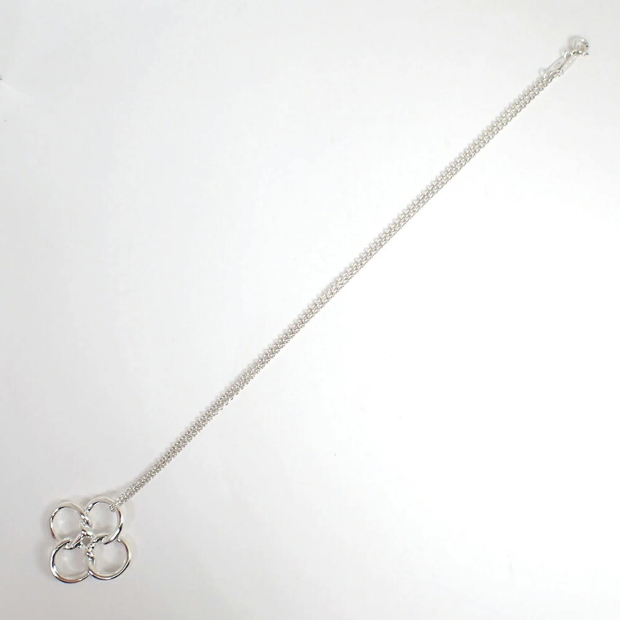 Loving Heart Clover Pendant Necklace Sterling Silver - Image 7