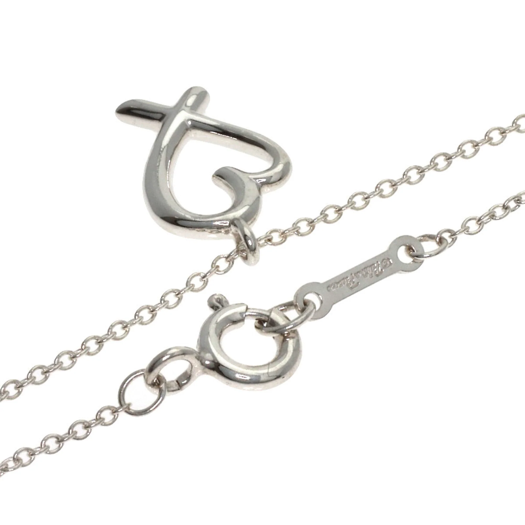 Loving Heart Mini Pendant Necklace Sterling Silver - Image 2