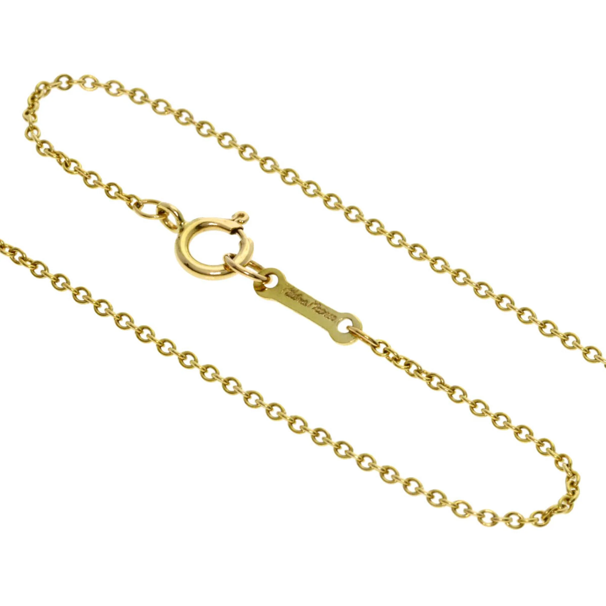 Loving Heart Pendant Necklace 18K Yellow Gold - Image 3